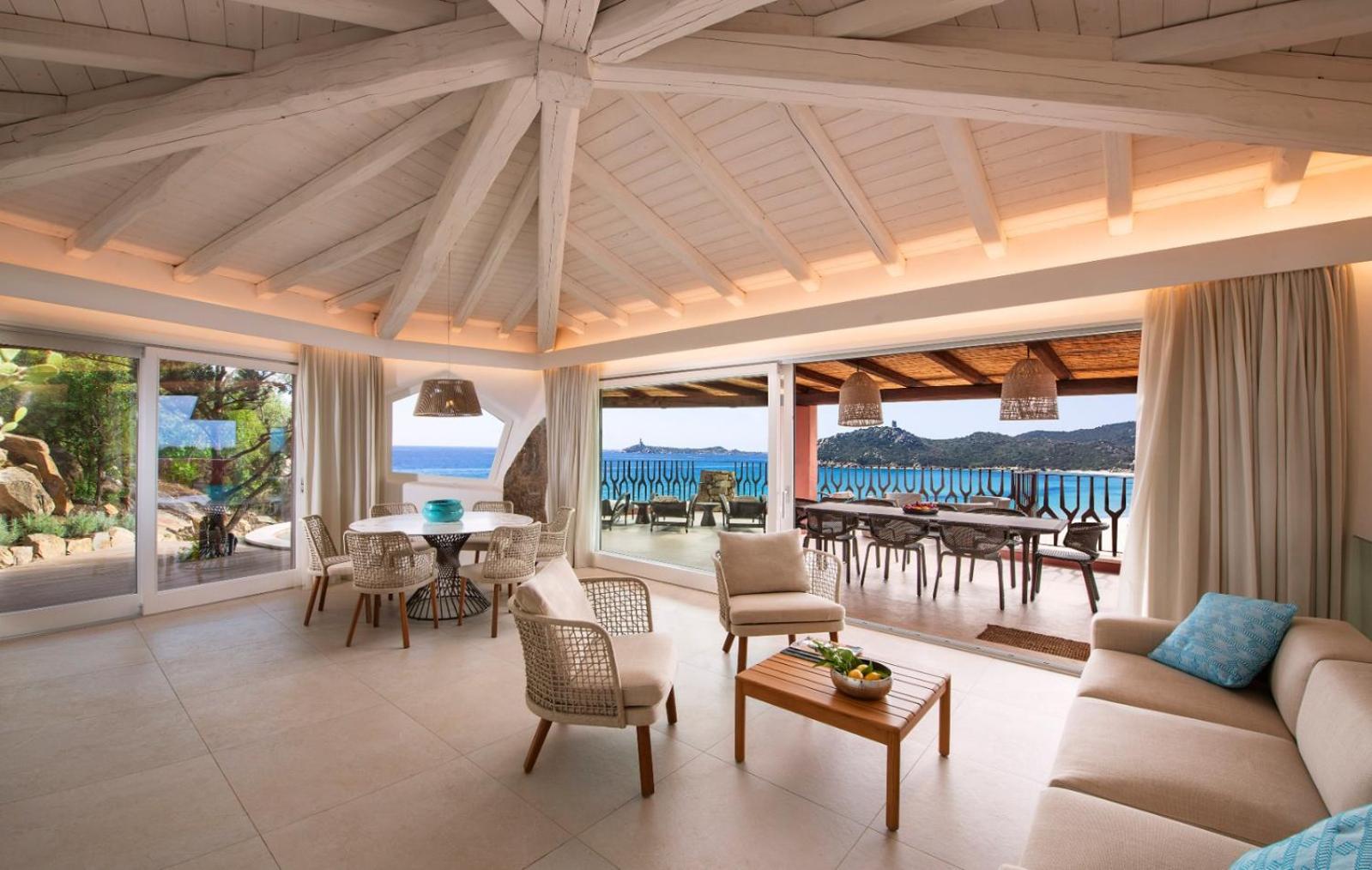 Hotel Villa Mannus - Splendida Villa Vista Mare Con Piscina