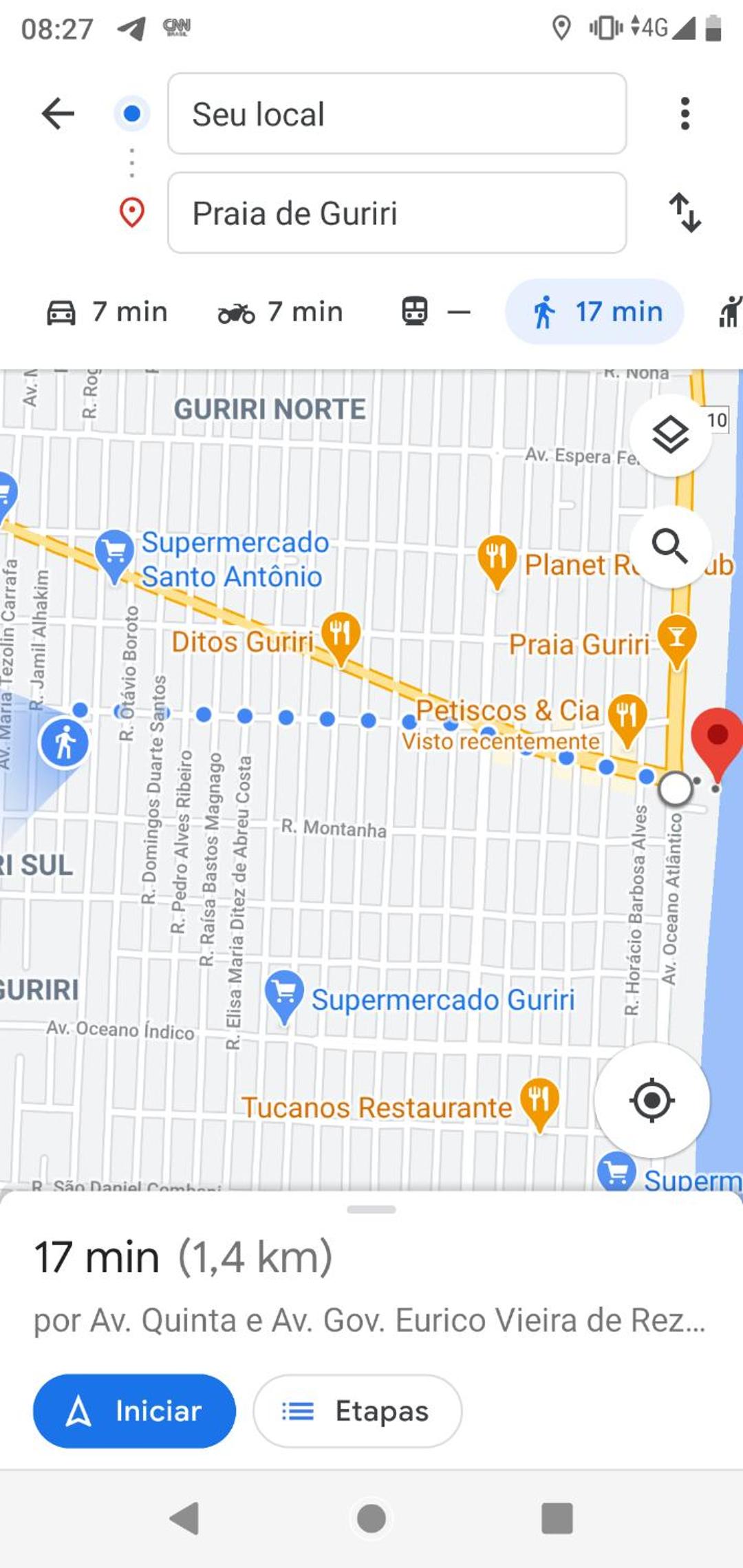 Casa de Praia Lado Sul