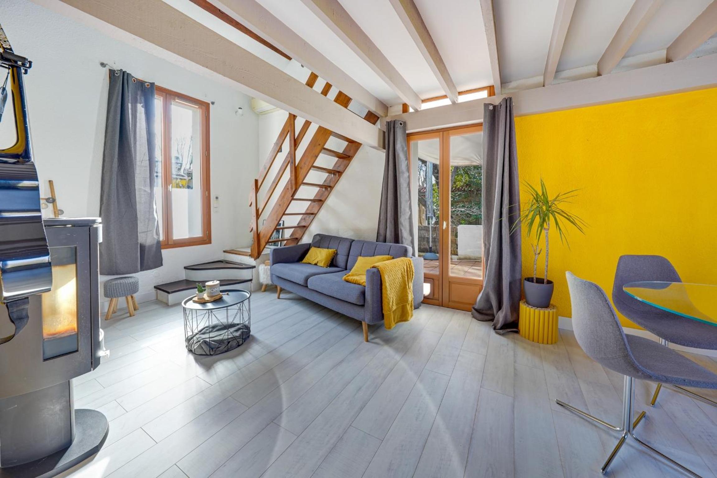 Bel appart pour 6 p, clim, parking et terrasse