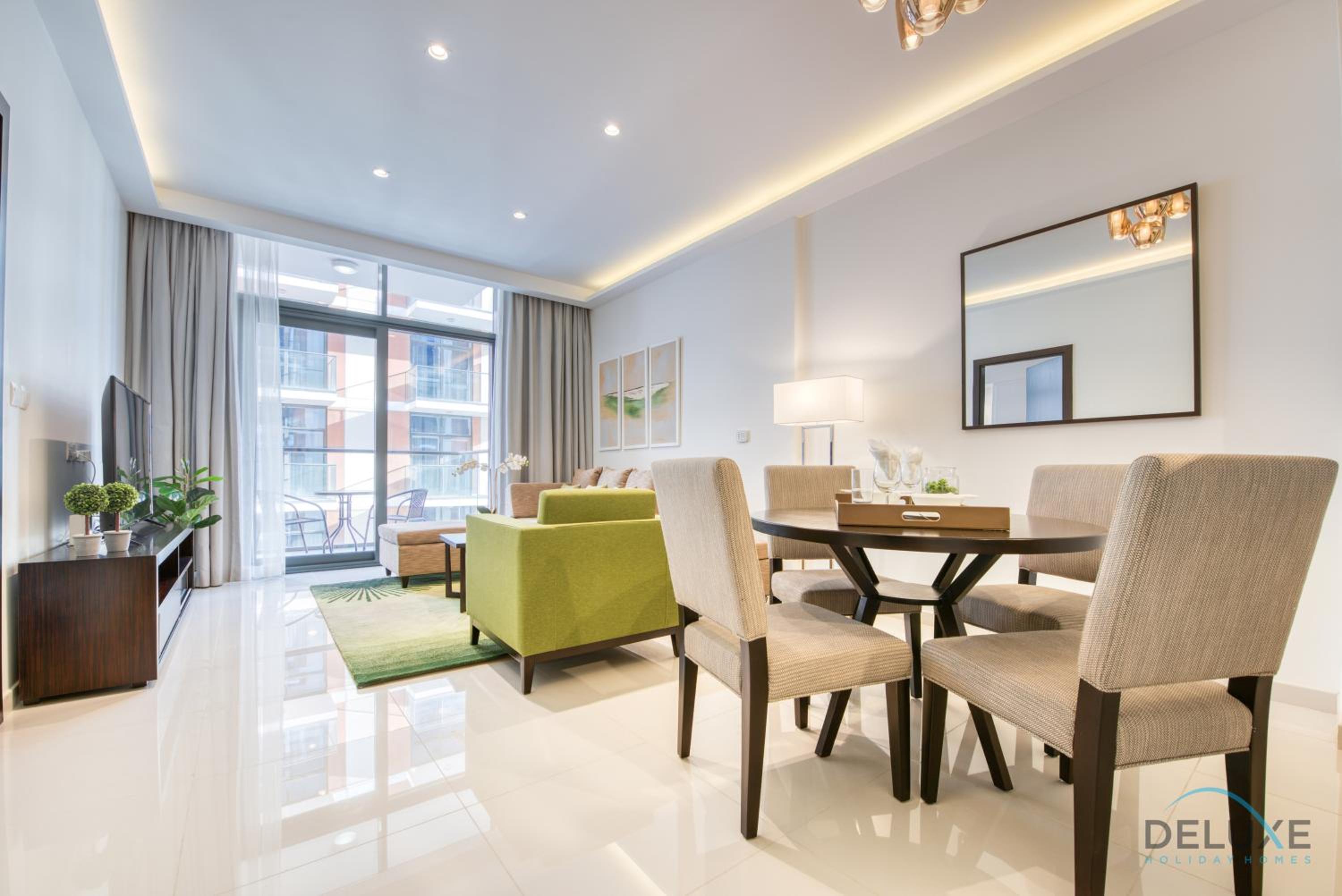Sleek 1BR Apartment at Celestia Dubai South by Deluxe Holiday Homes