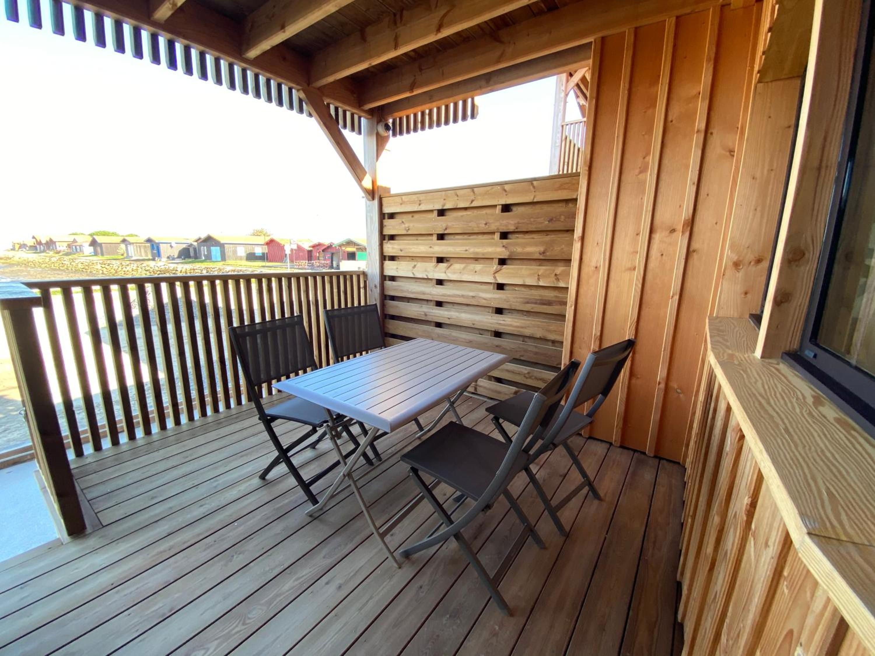 outdoor BBQ area