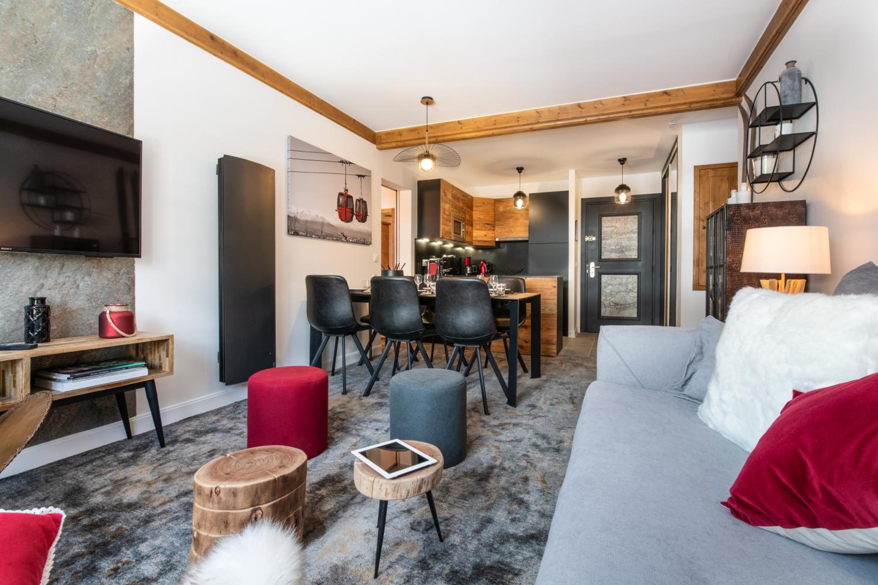 Hotel Superbe Appart Arc 1950 4/6pers Dans Residence Hoteliere 5 - Skis Aux Pieds