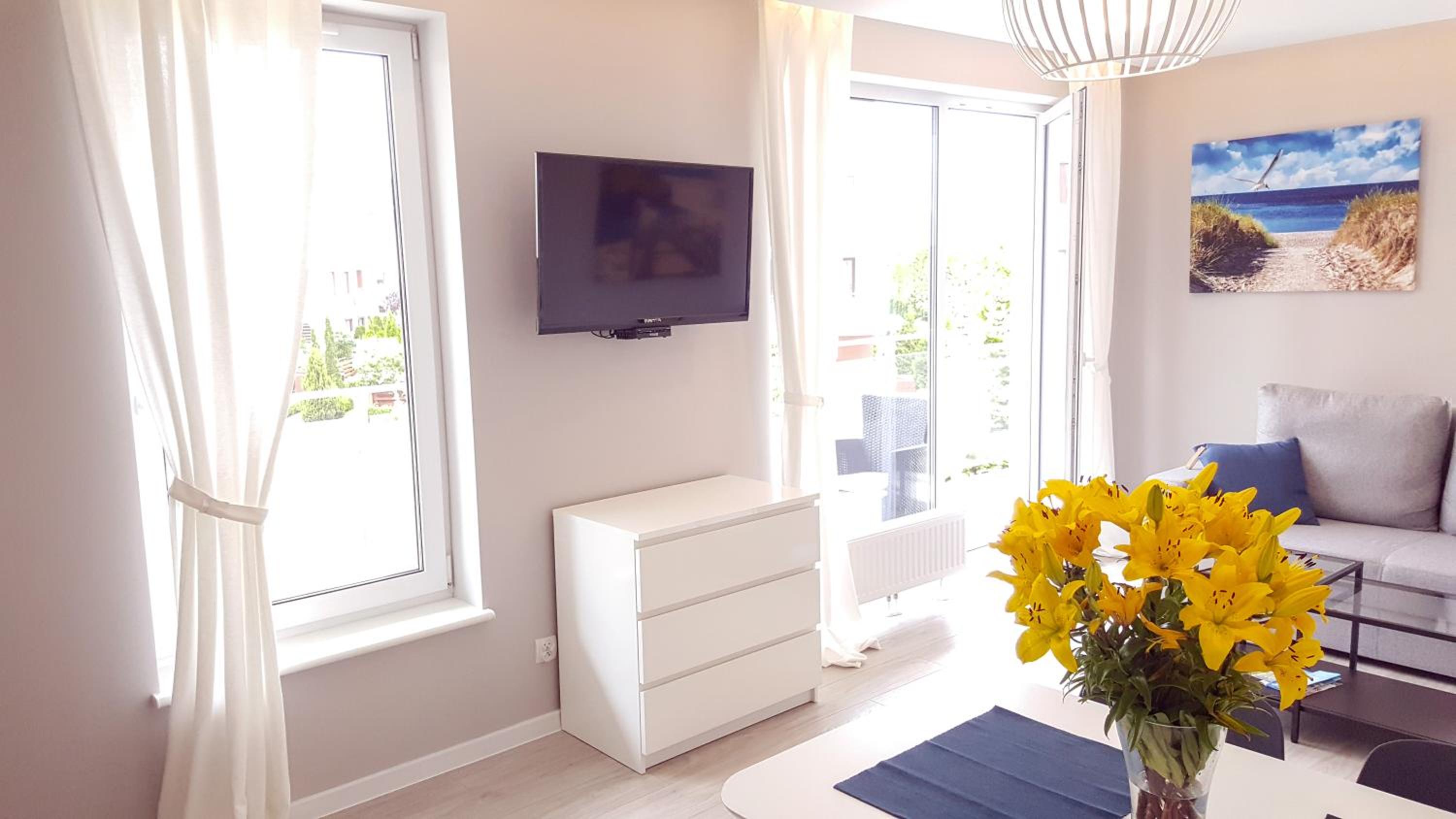 Komfortowy Apartament Lazur z garażem