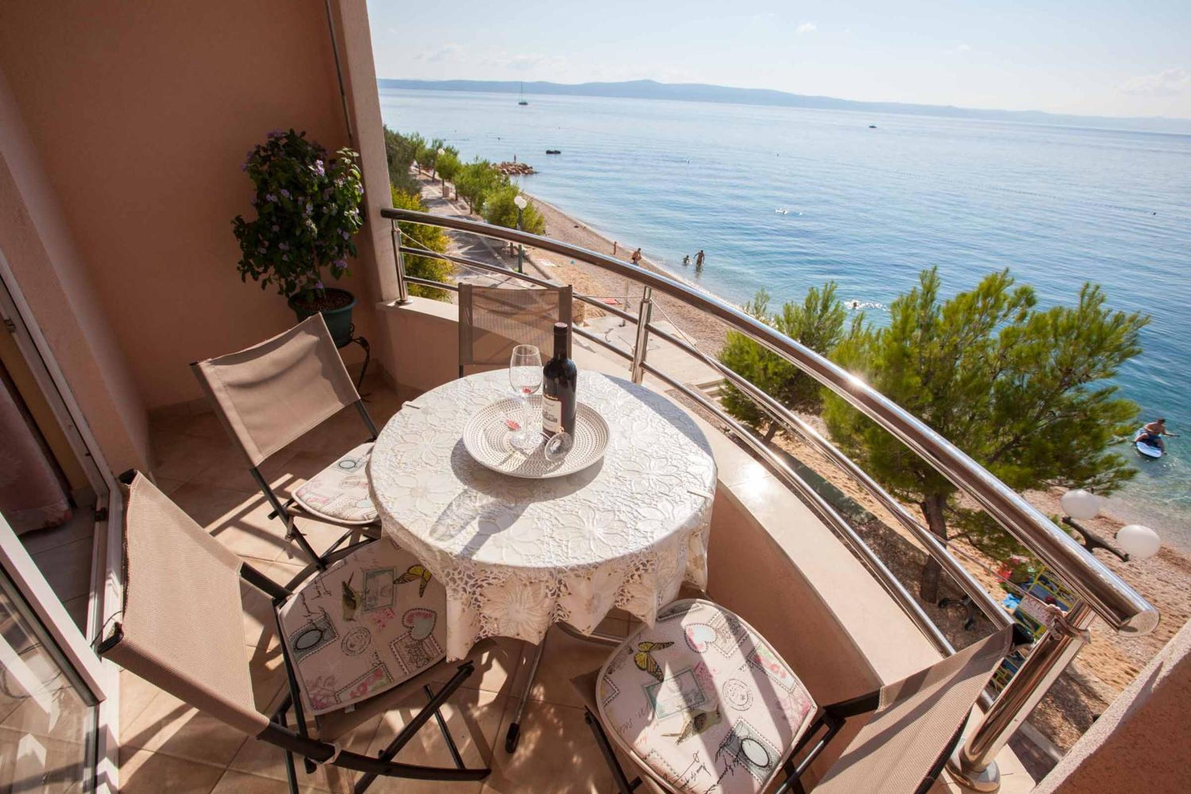 Apartments Marijan - Beachfront view 2