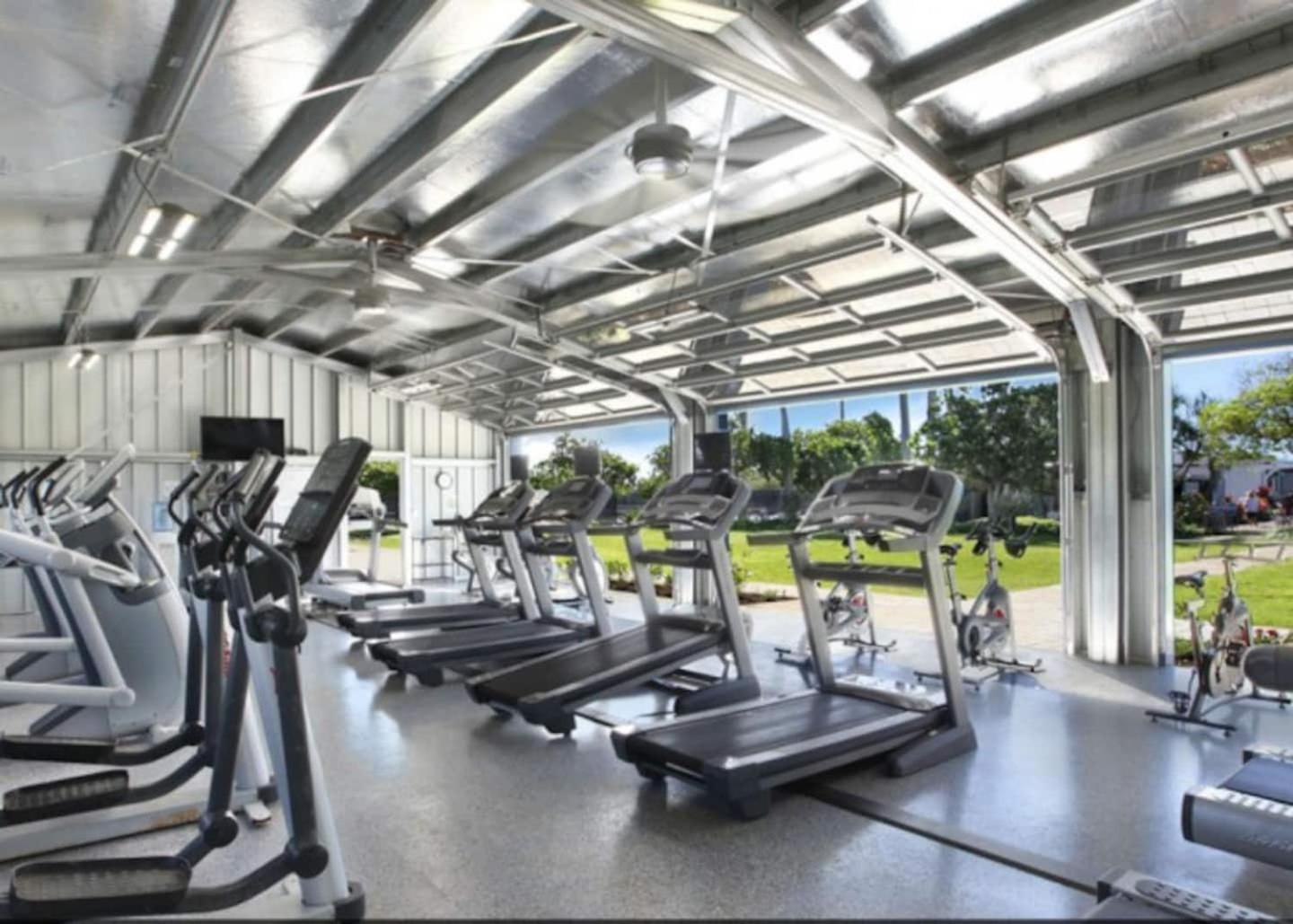 fitness center