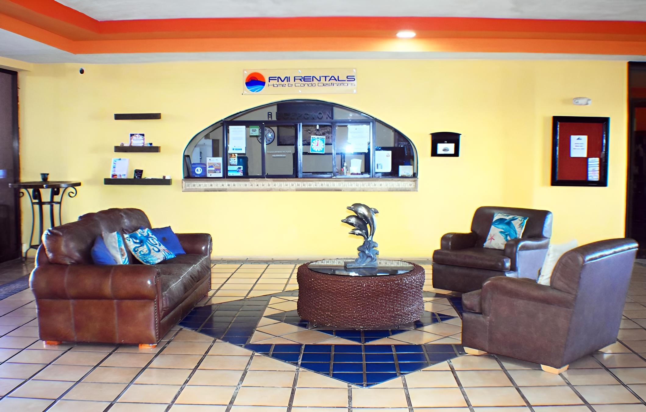 hotel reception