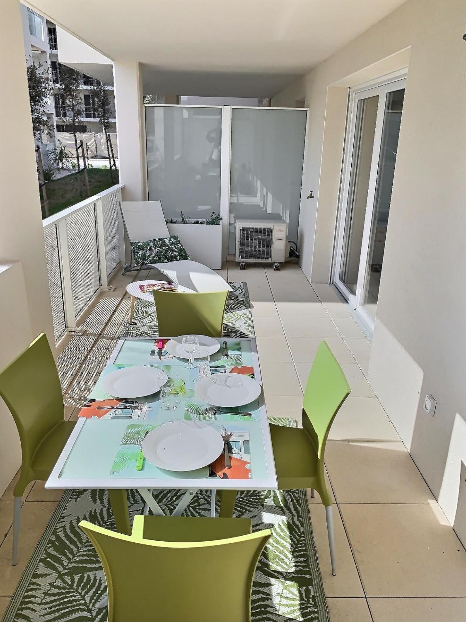 A 600m de la mer, Coquet appartement avec terrasse pour 4 personnes view 2