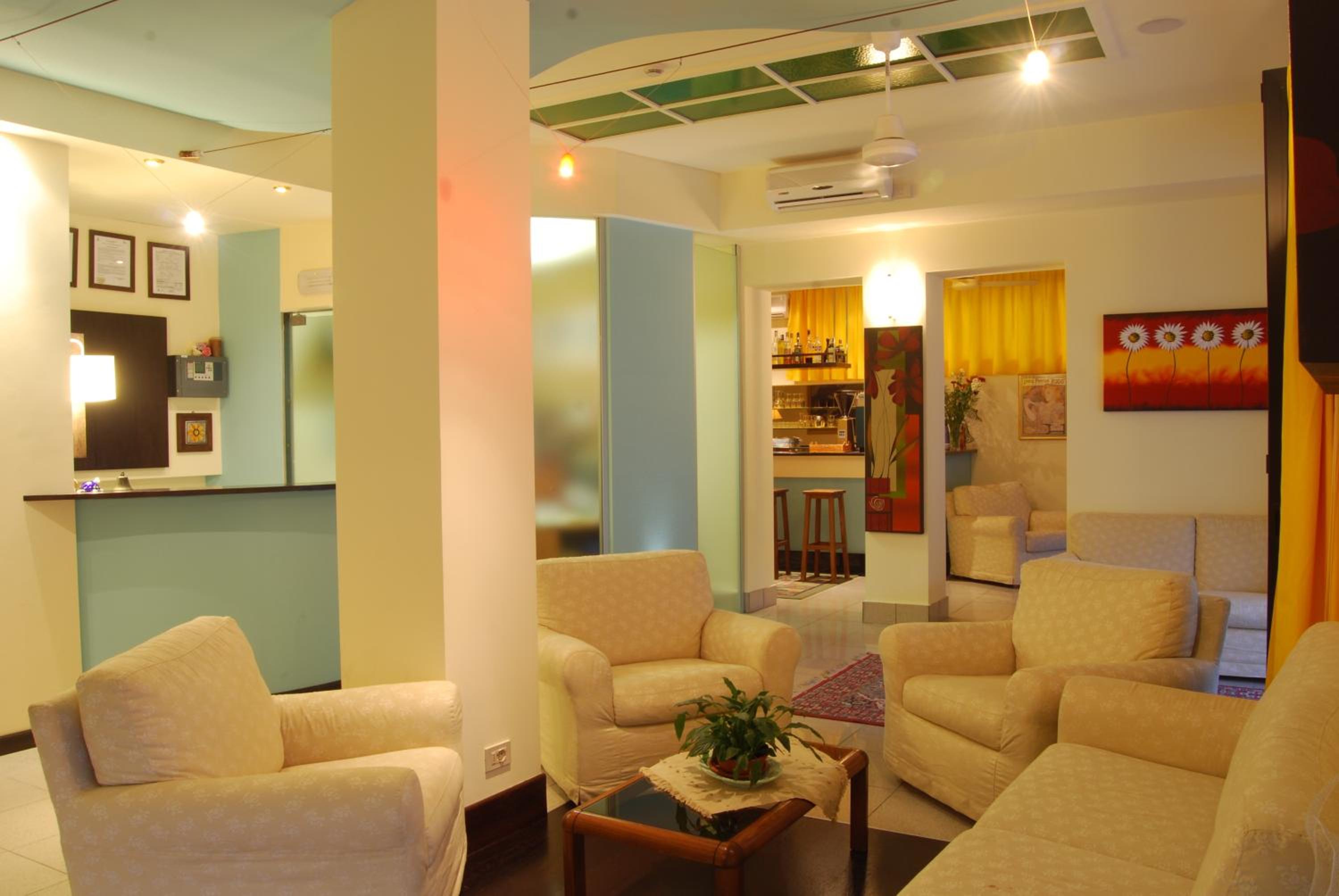 hotel reception