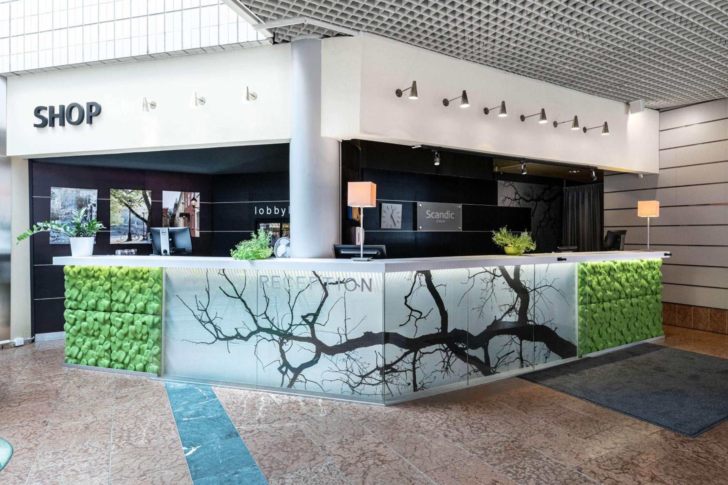hotel reception