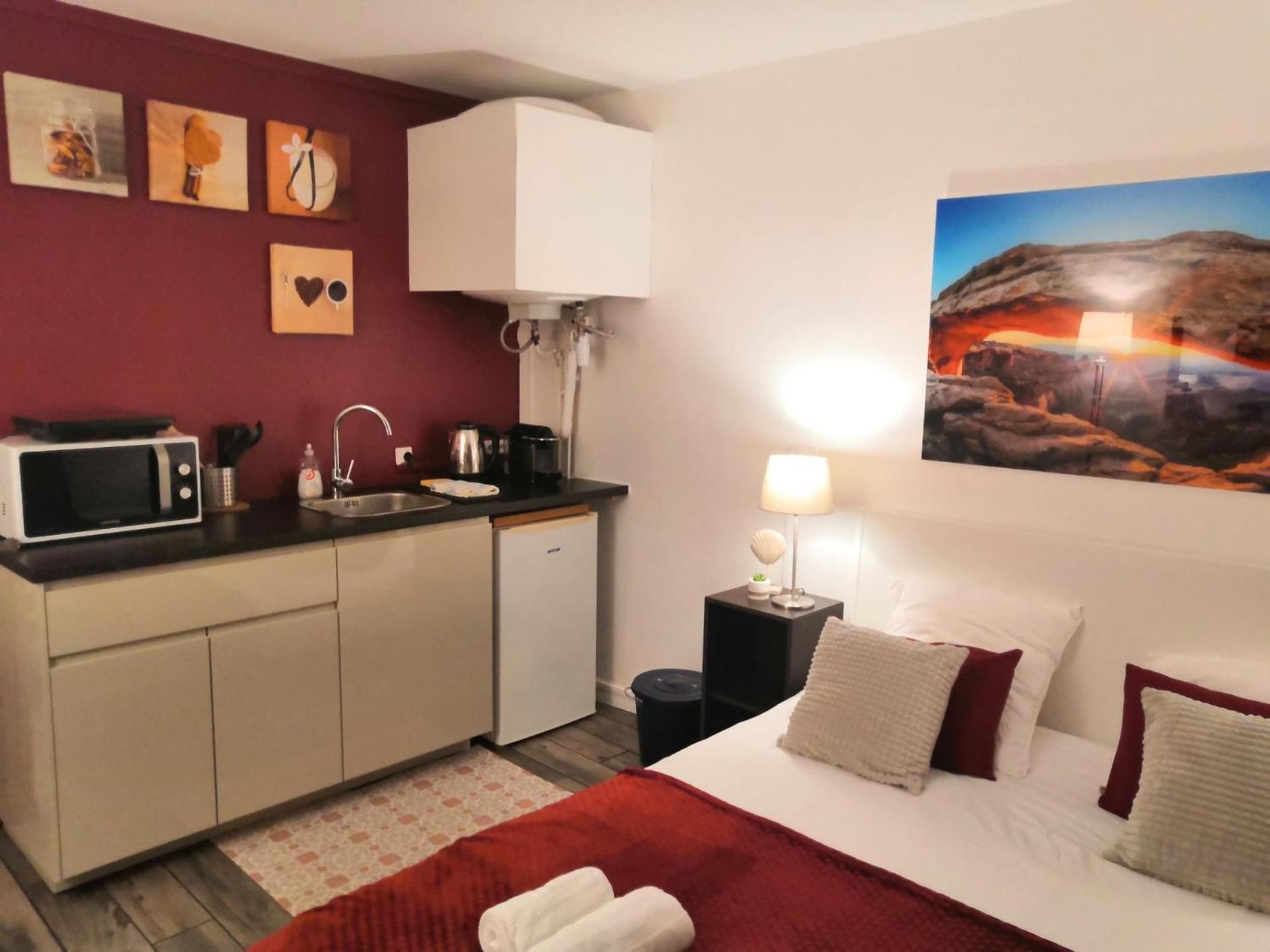 Escale Dieppe Gambetta - Appart et Studios 2-6 personnes Vue Ville et Mer