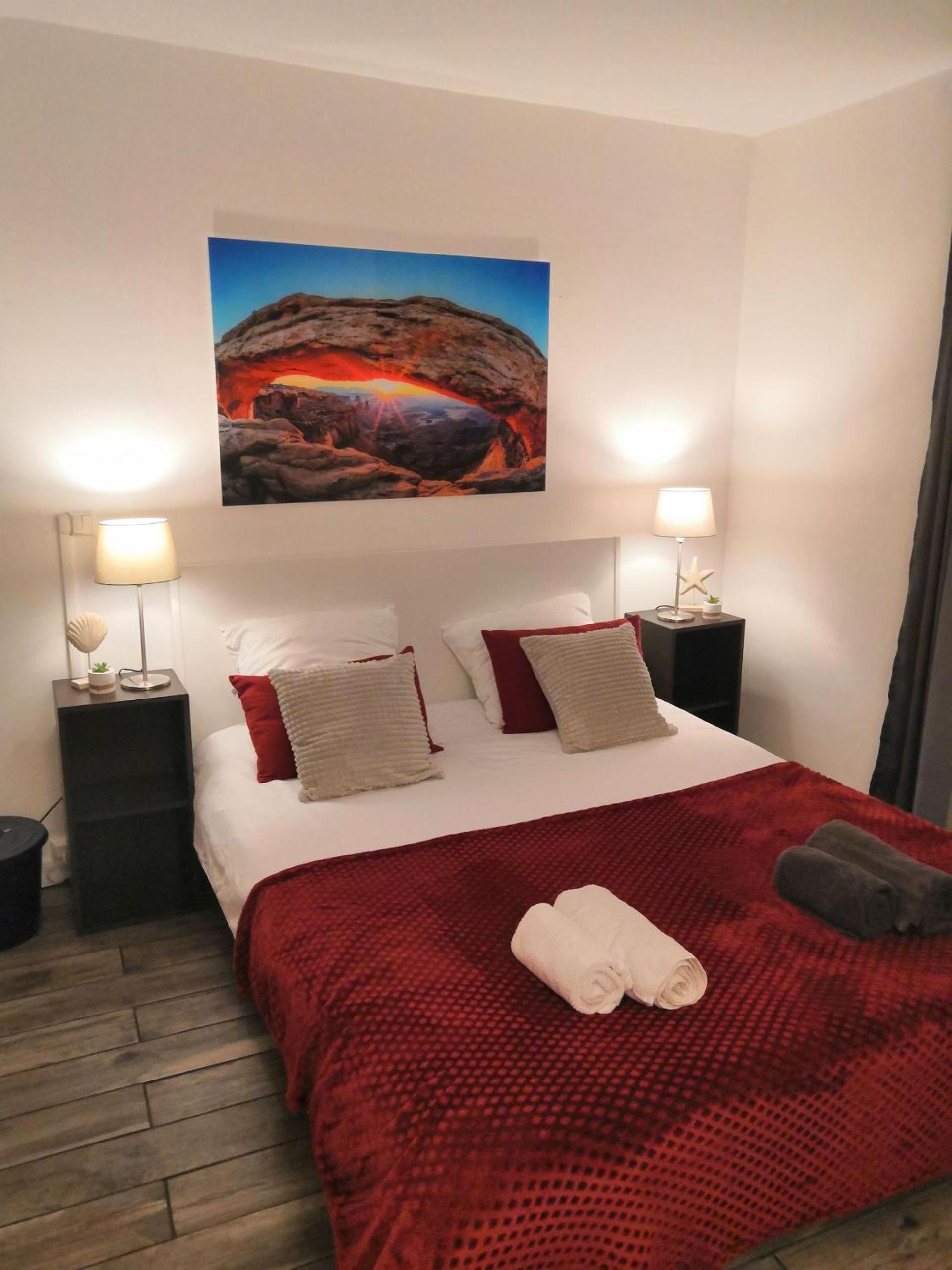 Escale Dieppe Gambetta - Appart et Studios 2-6 personnes Vue Ville et Mer view 5