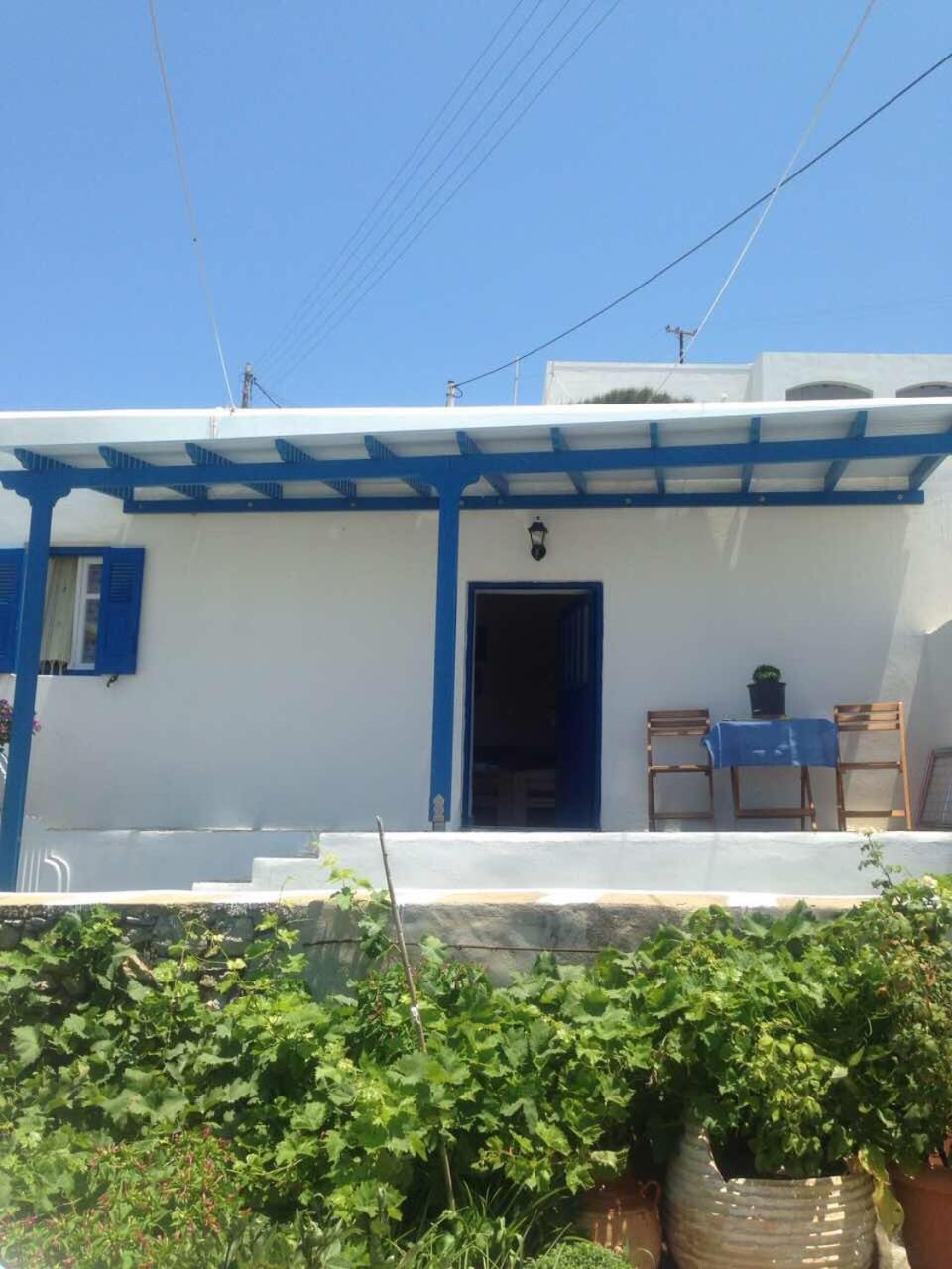 Cycladic houses in rural surrounding 4 view 5