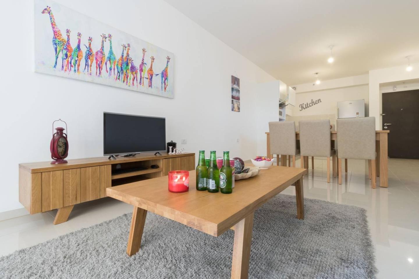 Stylish 2BR/Parking, View Over The Temple Mount