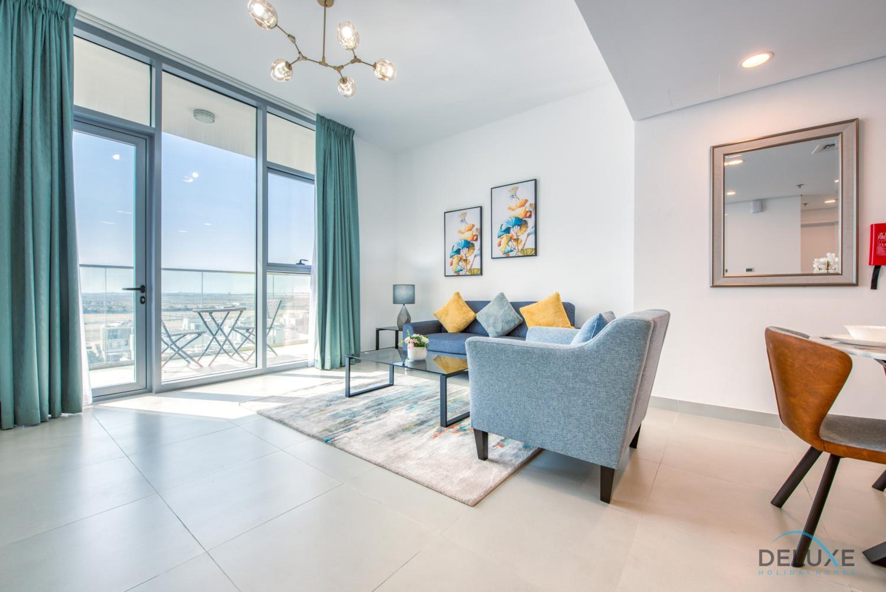 Harmonious 1BR in The Pulse Residences Dubai South by Deluxe Holiday Homes
