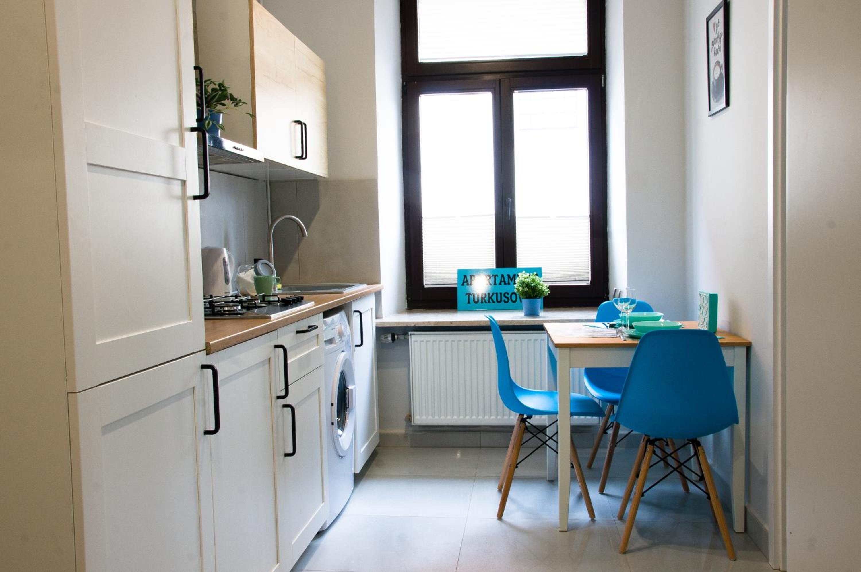 Apartament Turkusowy Świętoduska 12