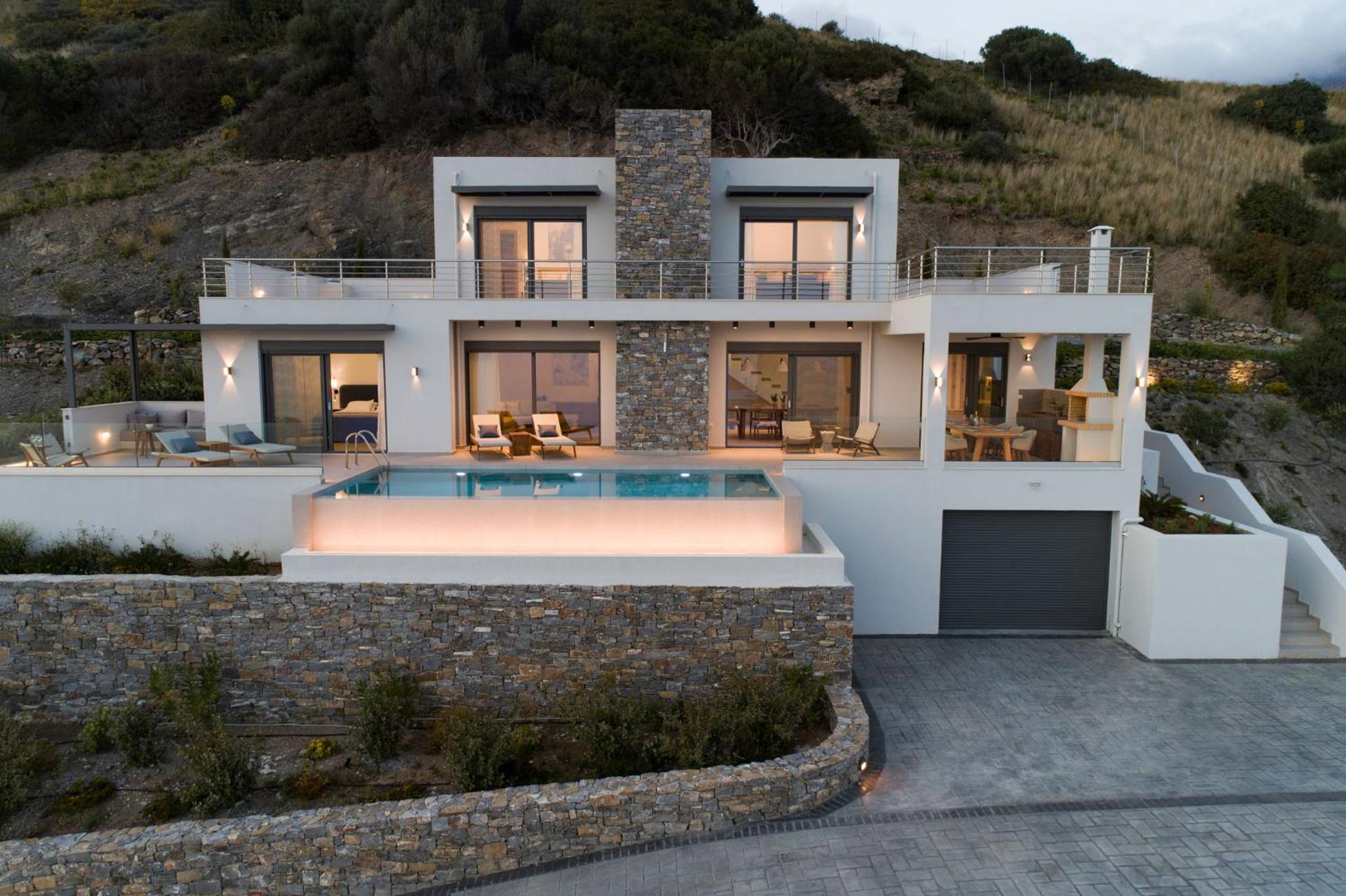 Rozites Luxury Beachfront Villa view 2