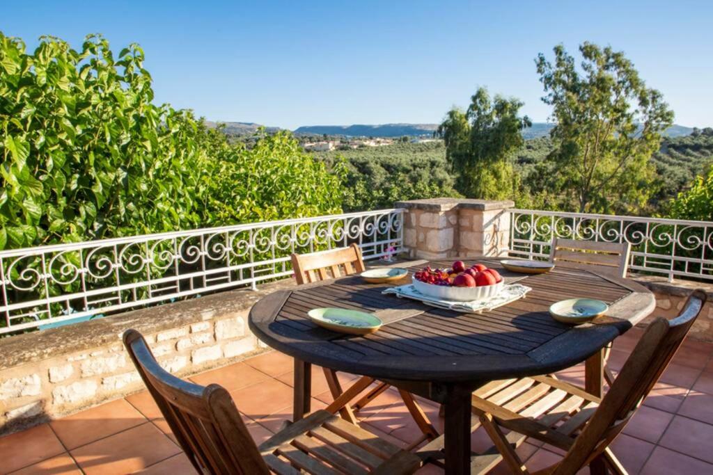 Cretan Stone built Villa Agapi view 2