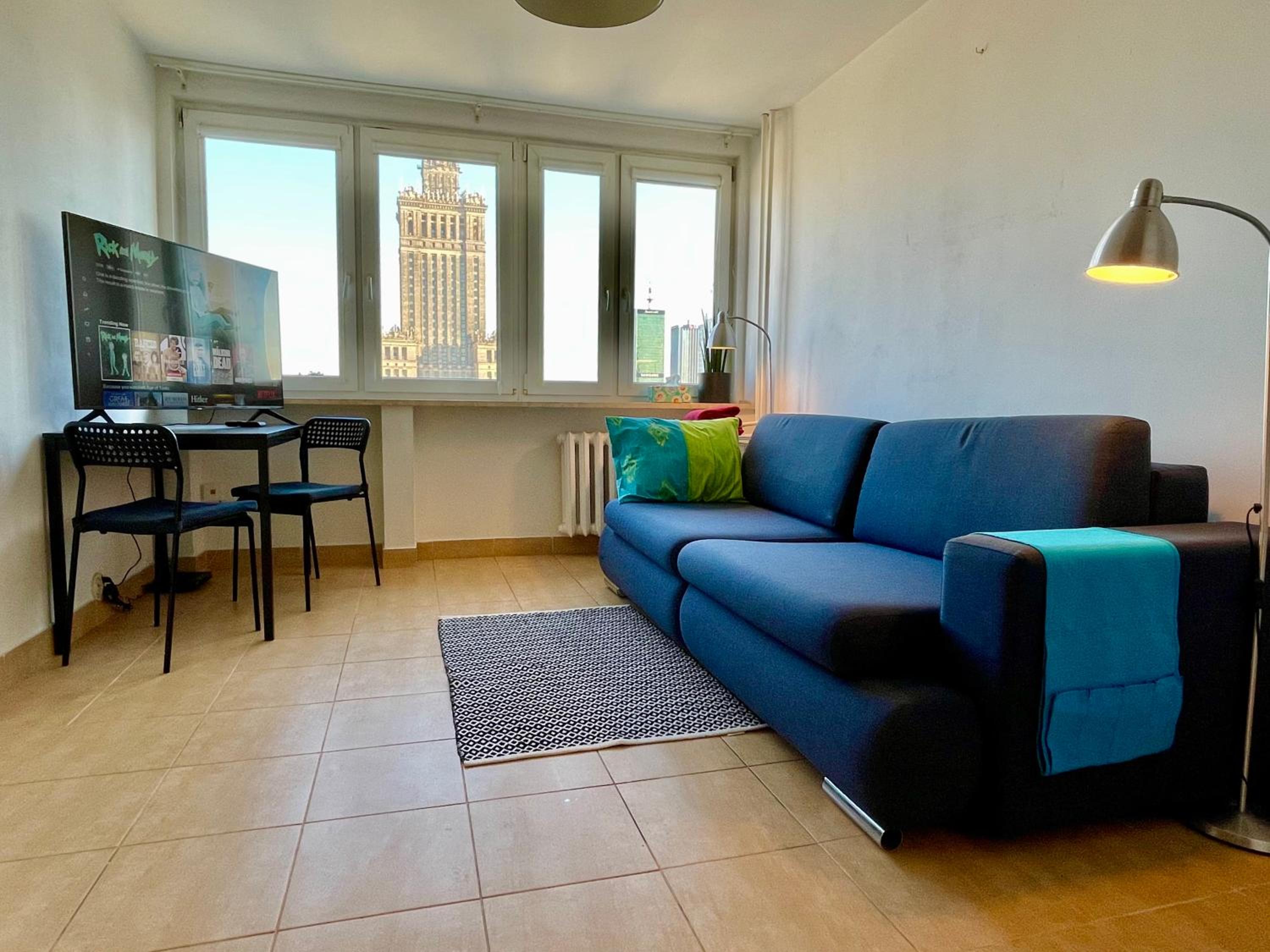 Super Apartament PALACE 2x Metro Fast WiFi 500 Mbs Netflix AppleTV SmartTV Panorama Miasta