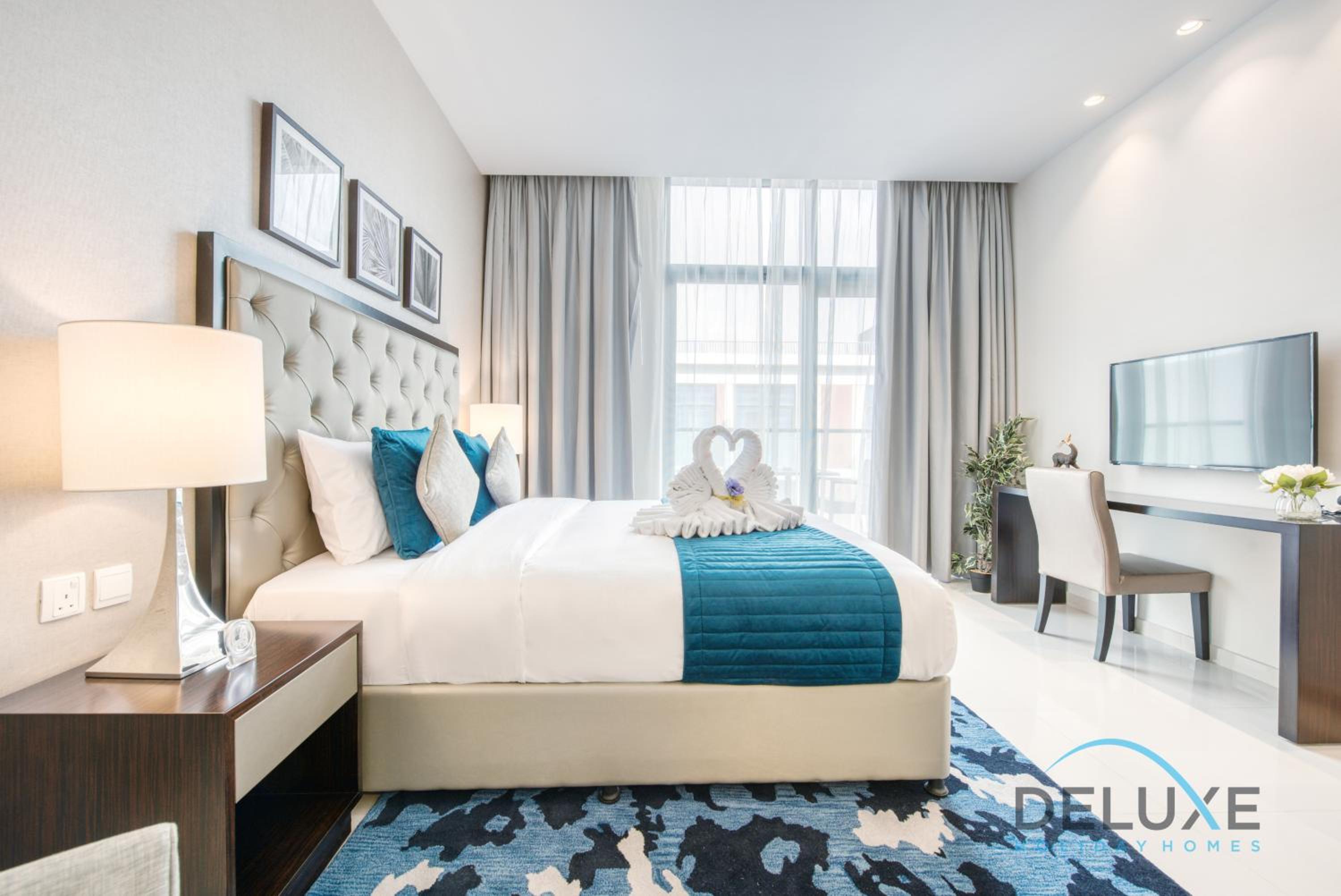 Calm Studio in Damac Celestia A Dubai South by Deluxe Holiday Homes