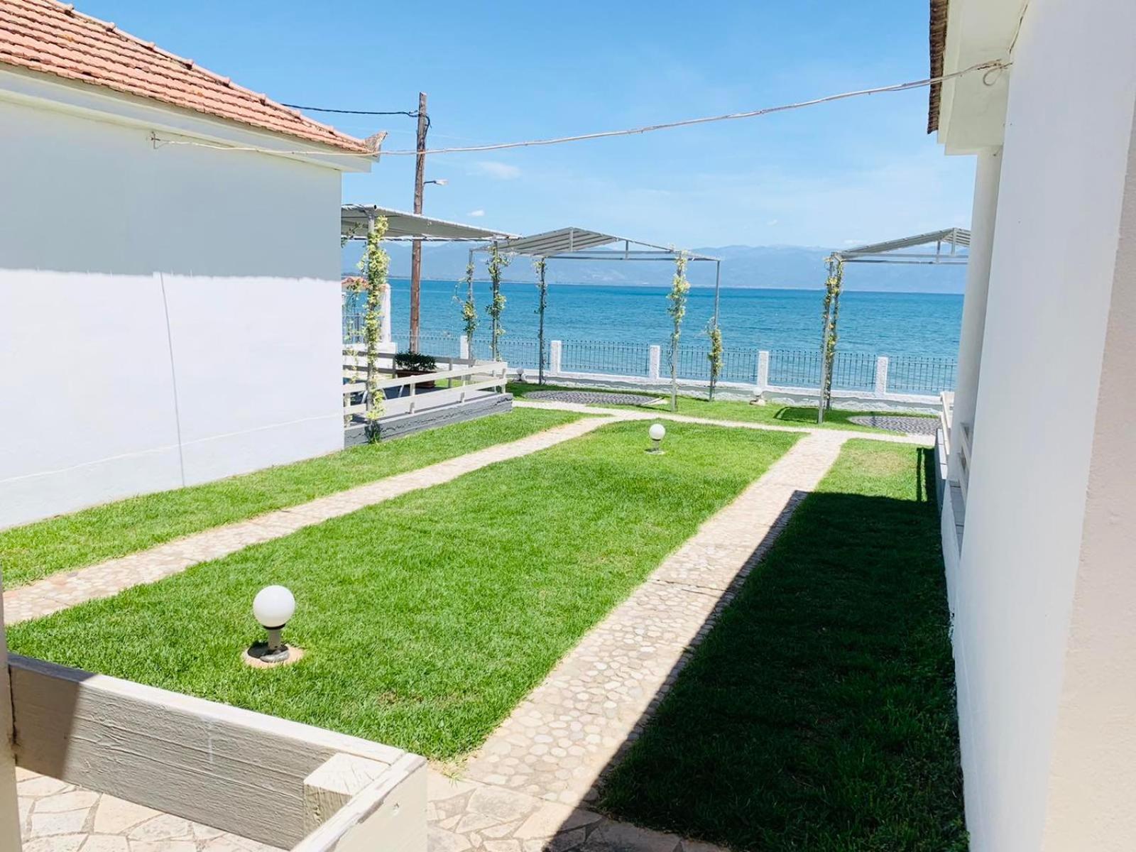 outdoor BBQ area