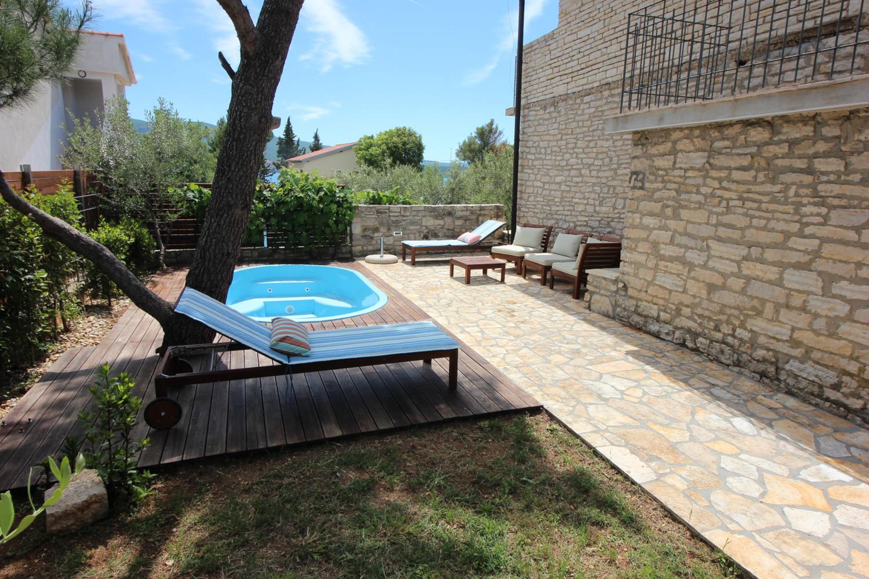 Stone house Skrivena view 5