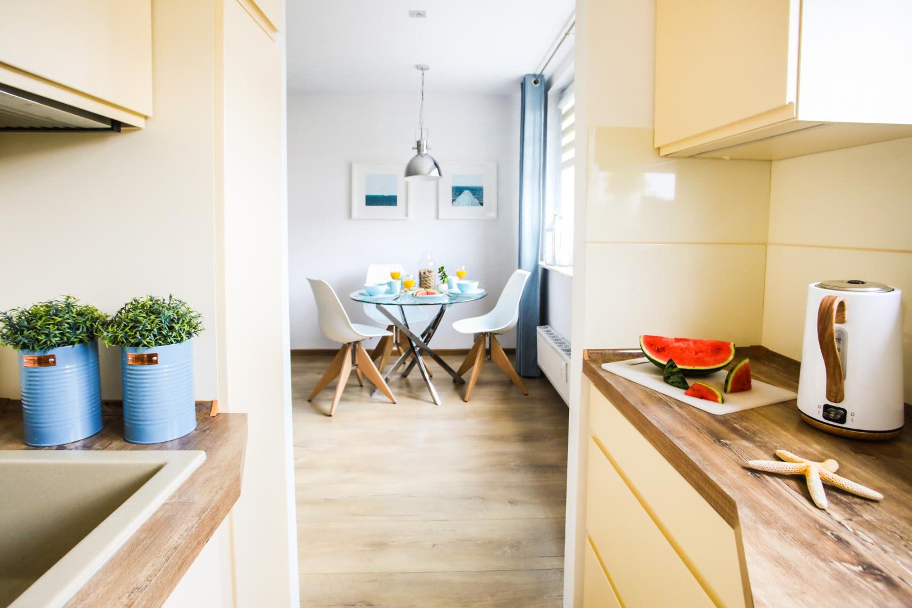 Apartament Błękitno na Białym