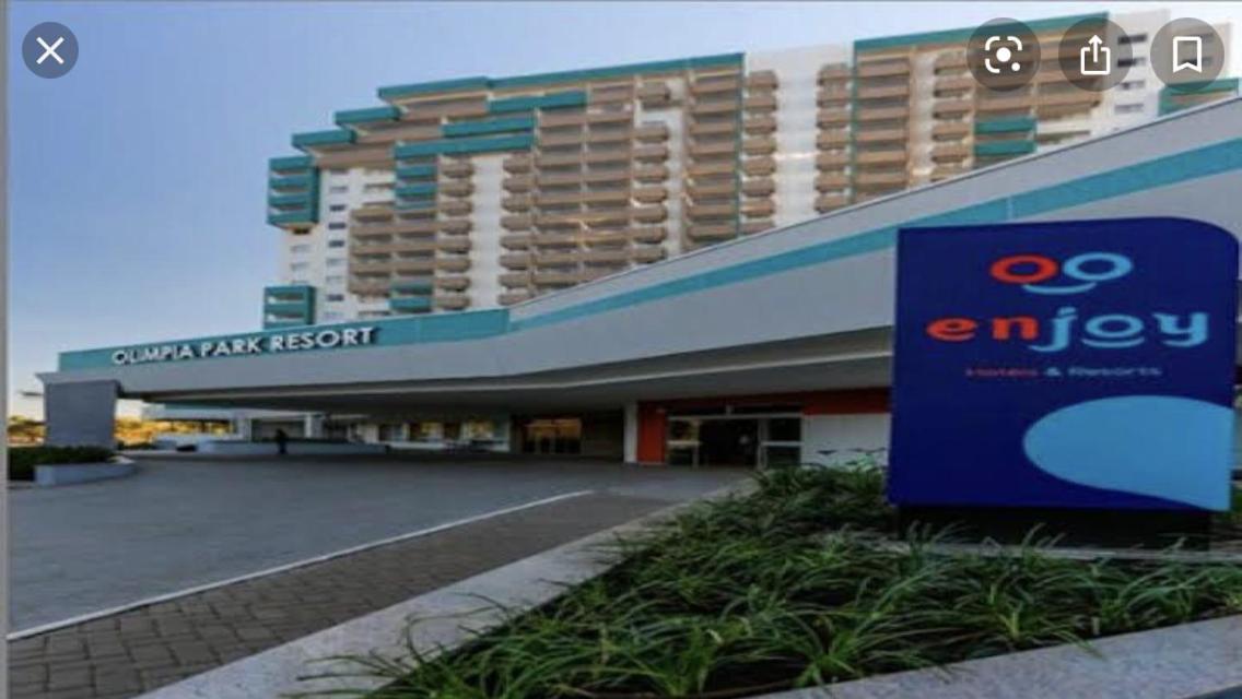 Olimpia Park Resort flat para até 5 pessoas