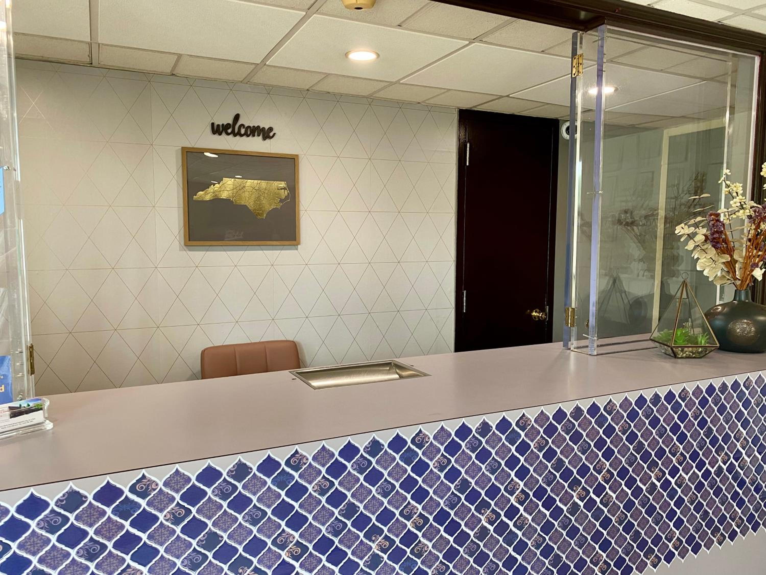 hotel reception