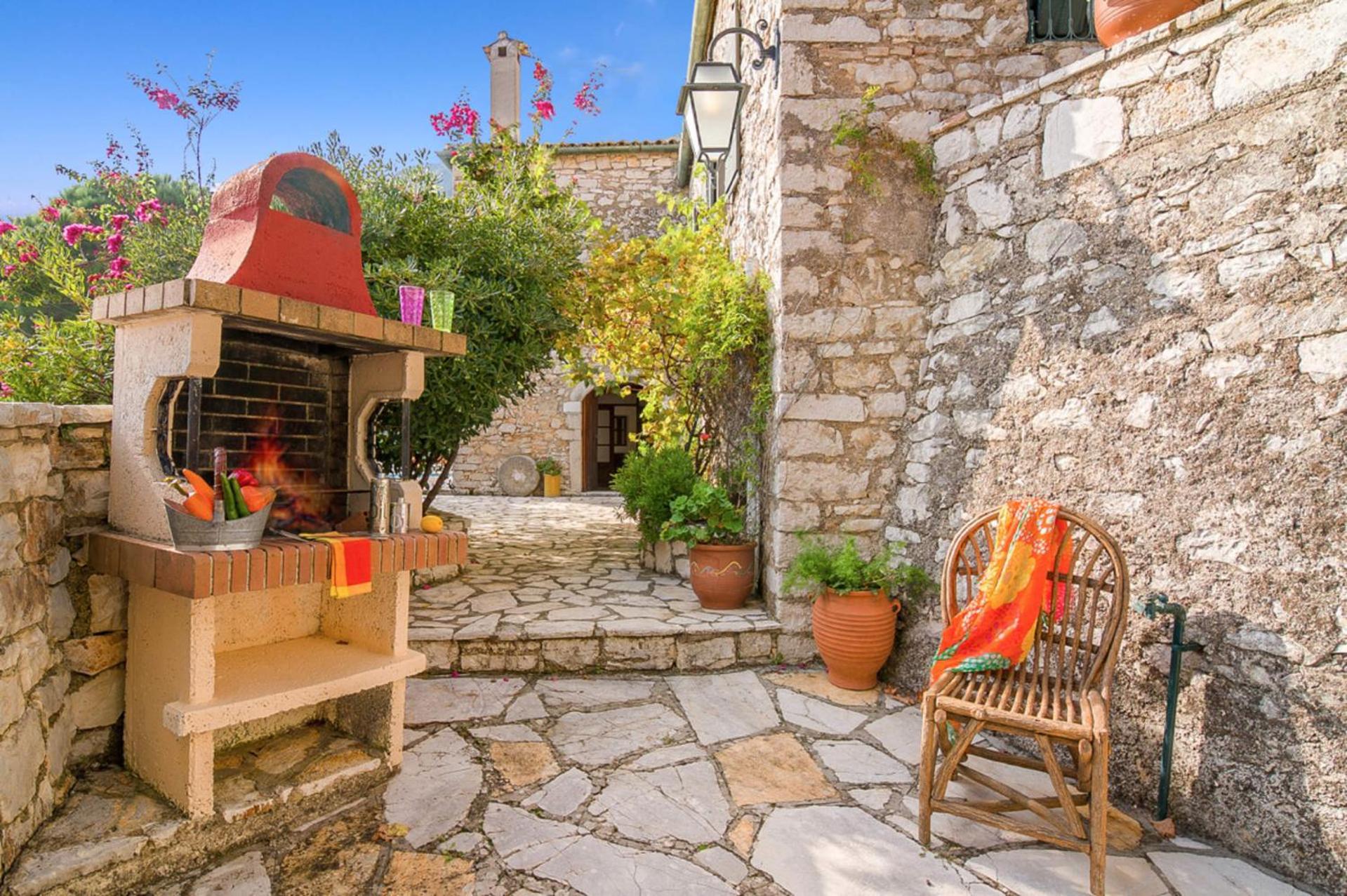 Villa Lithari, Nissaki, Corfu view 4
