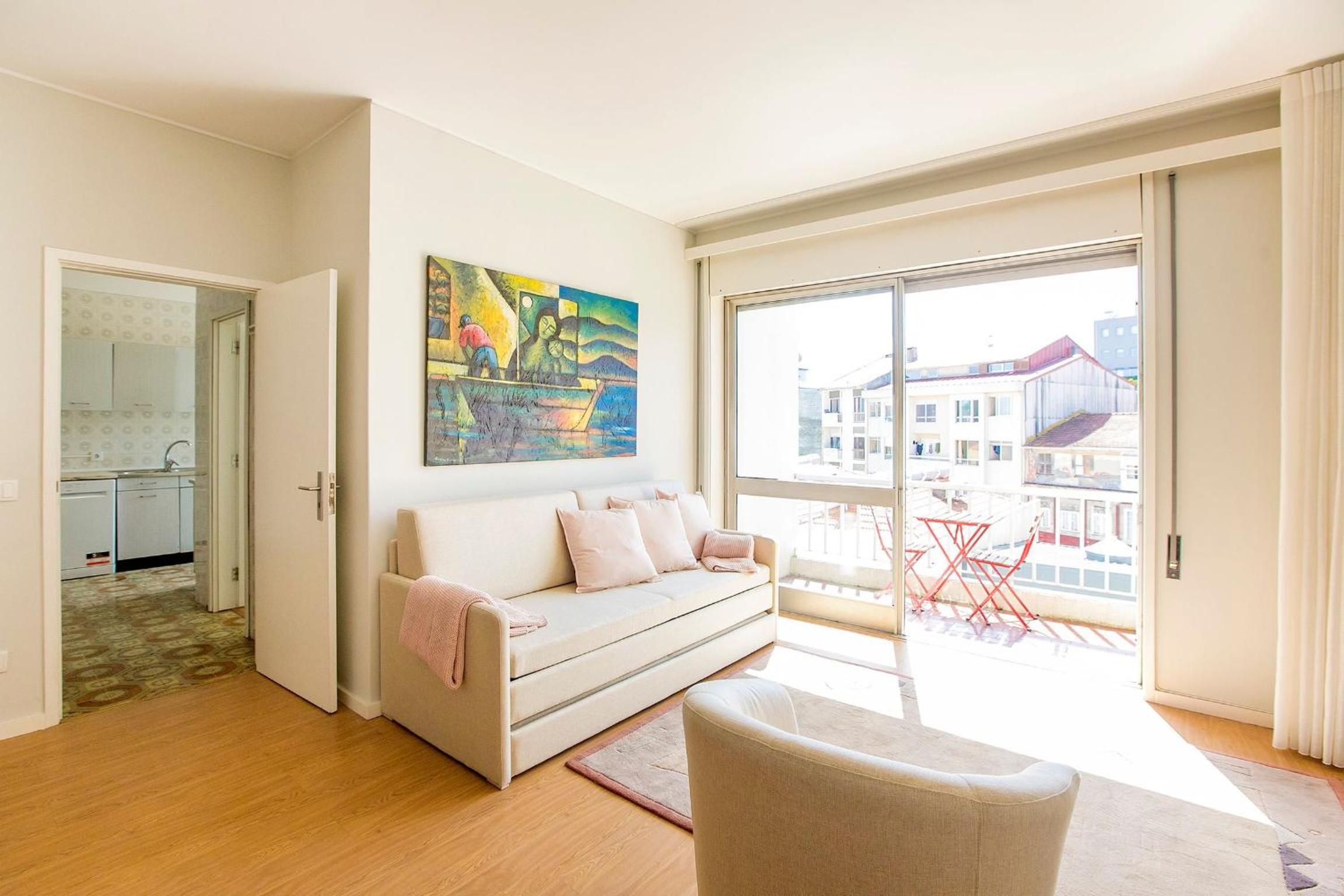 3BR Apartment with Balcony and Free Parking by LovelyStay