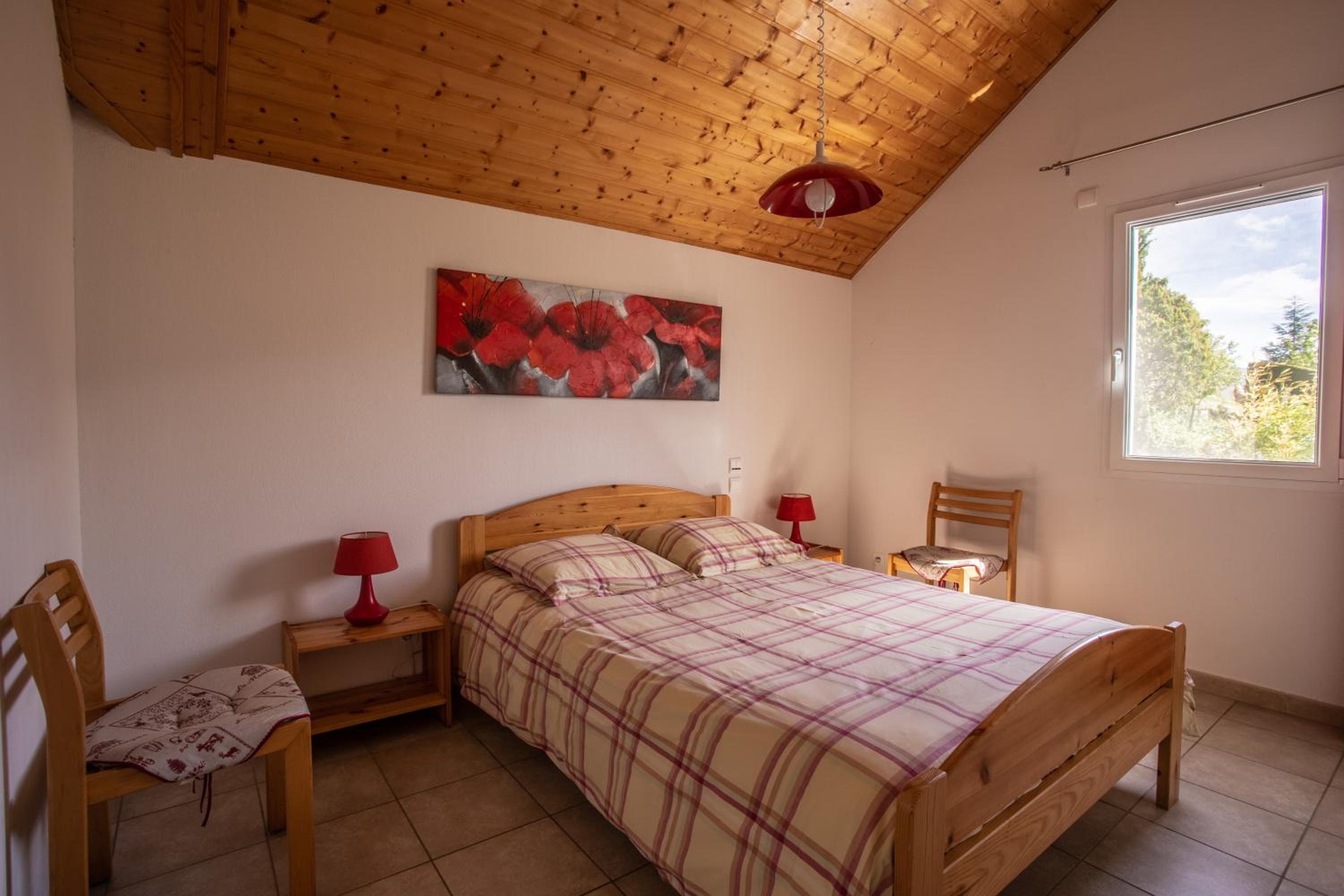 Exceptional view of the Serre-poncon lake, Embrun beach and mountains view 5