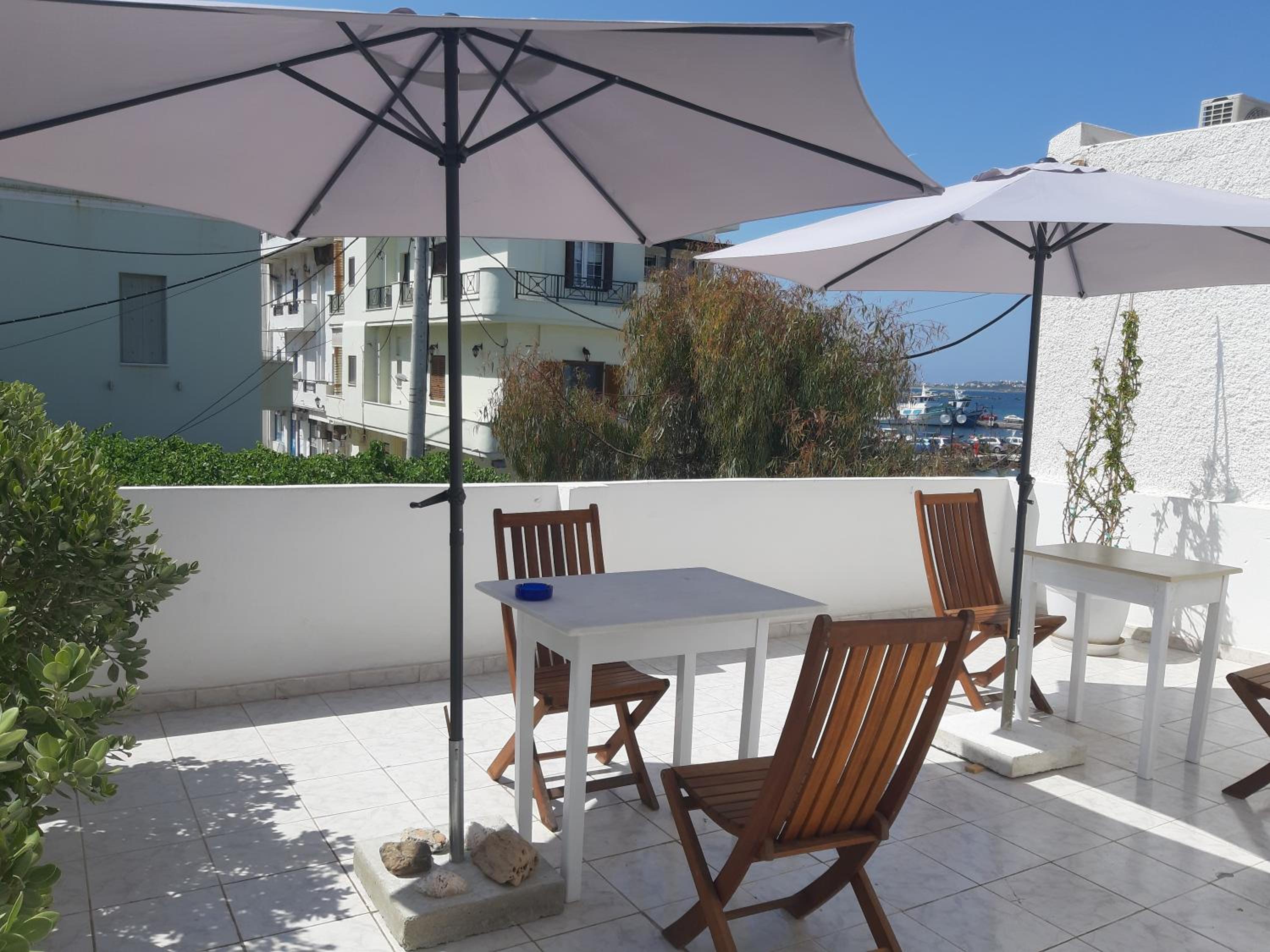 outdoor BBQ area