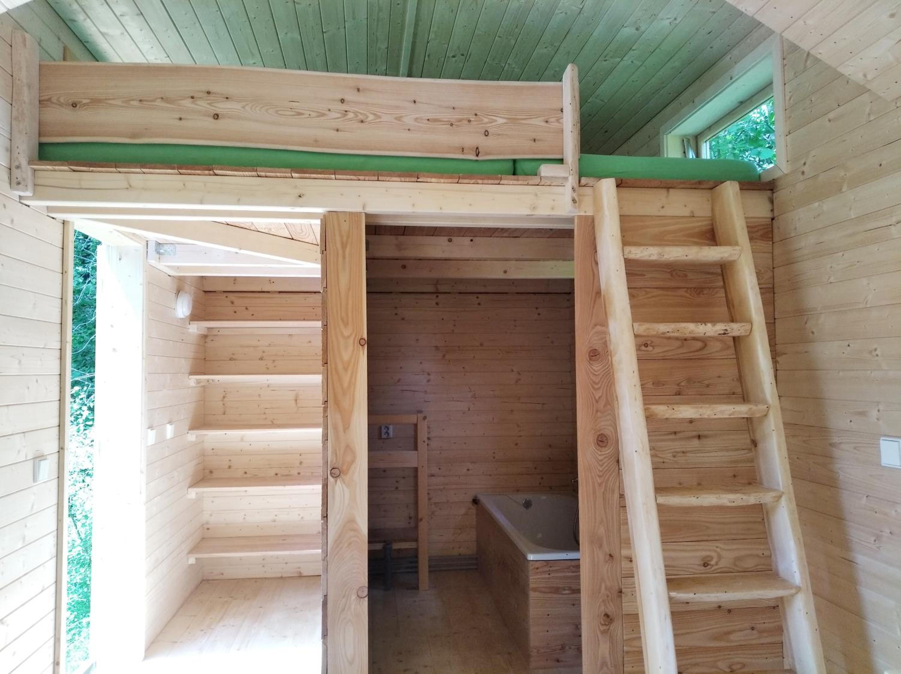 Celoroční GLAMPING v pohodlném domečku