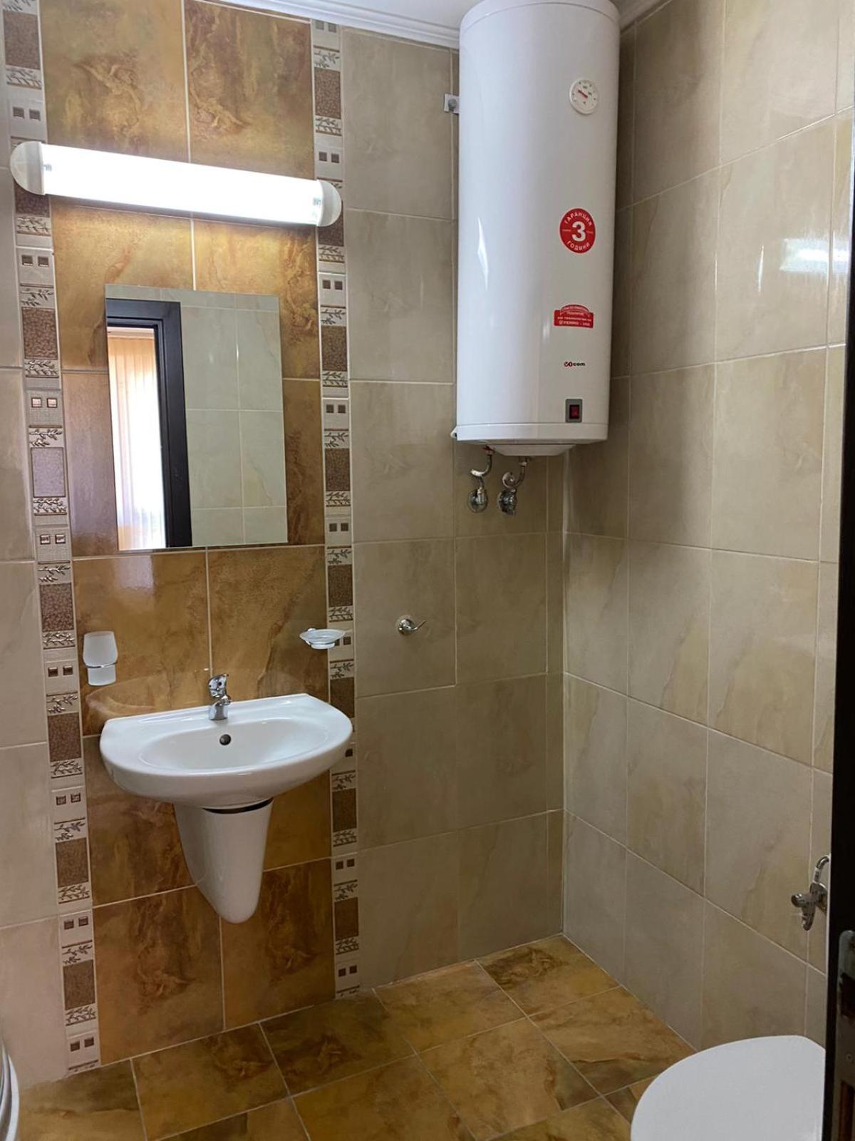 3 Room Family Apartment with Pool View (4 min. away from the Sea)