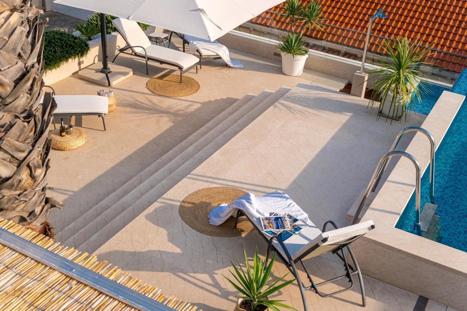Luxury Villa Stone Castle Brač with private pool on Brač island