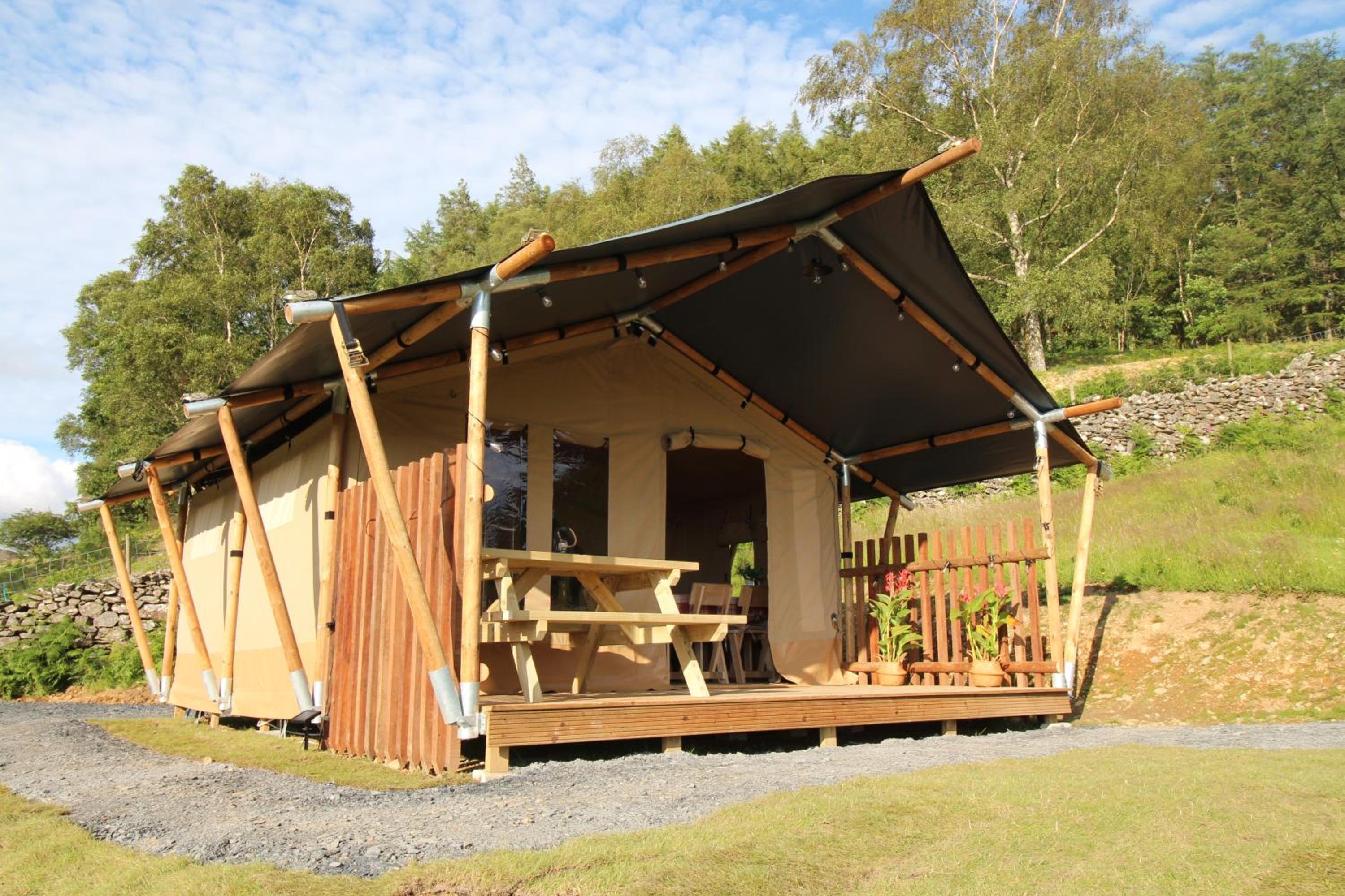 Safari Tent with Hot Tub in heart of Snowdonia