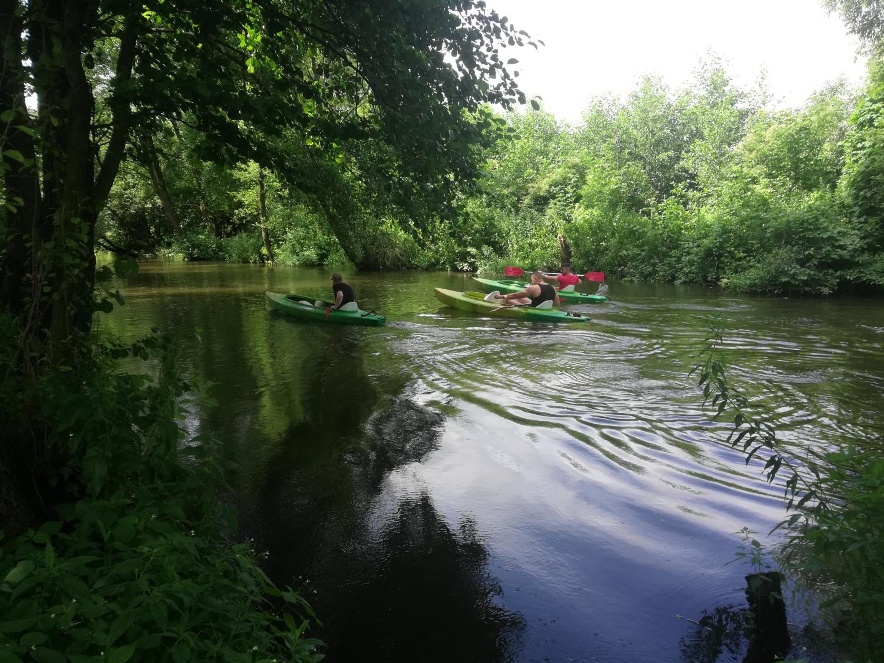 Agroturystyka całoroczne domki nad rzeką kajaki rowery klima basen full