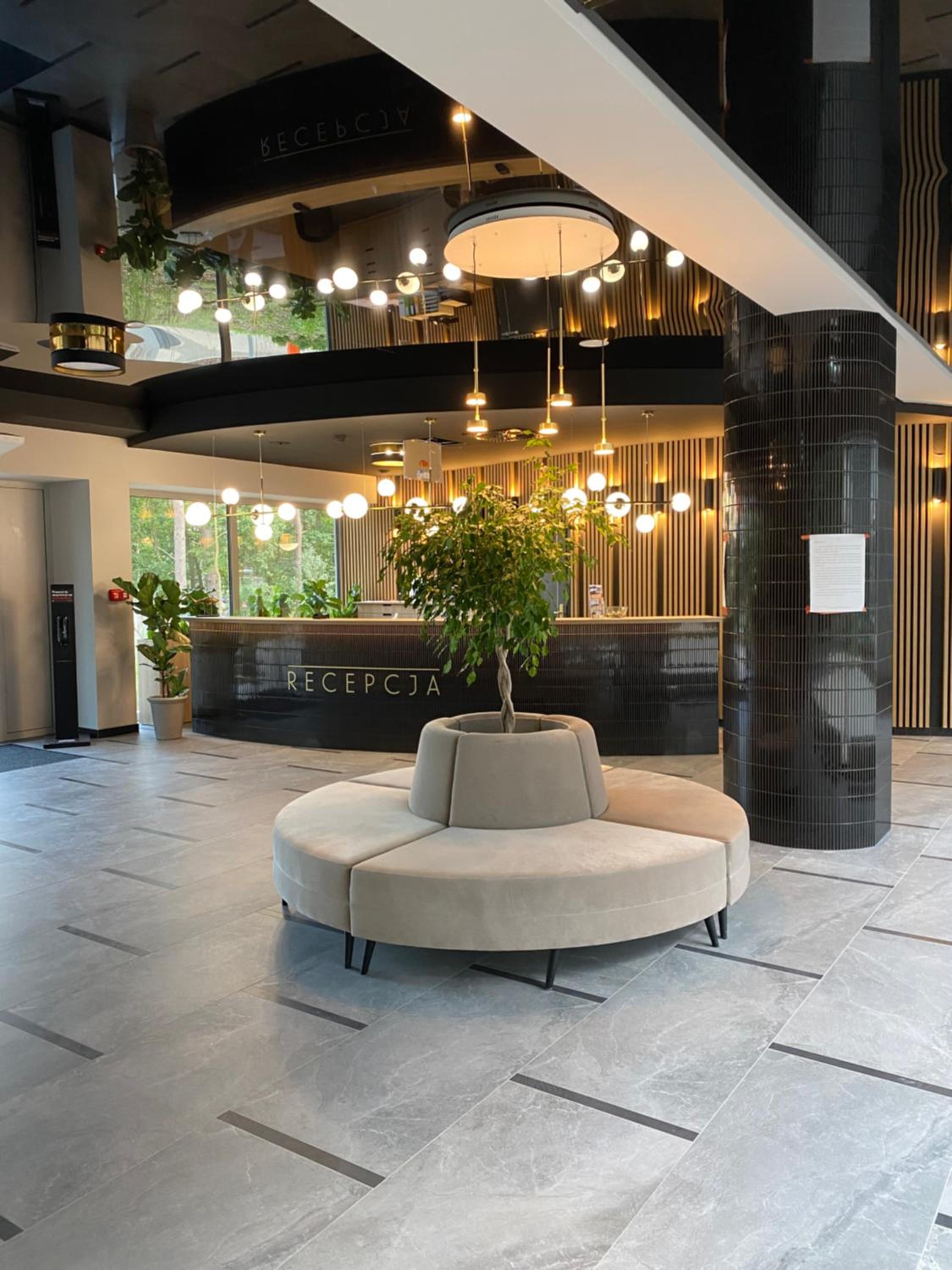 hotel reception