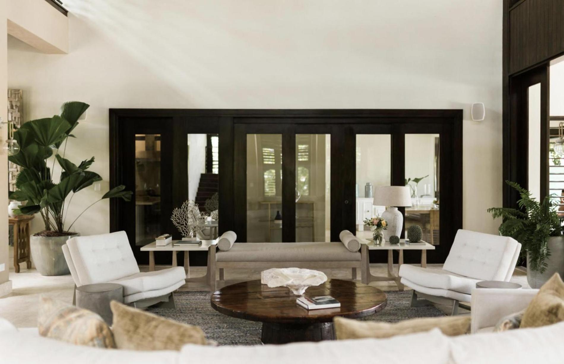 Ocean view villa with golf front at exclusive beach resort