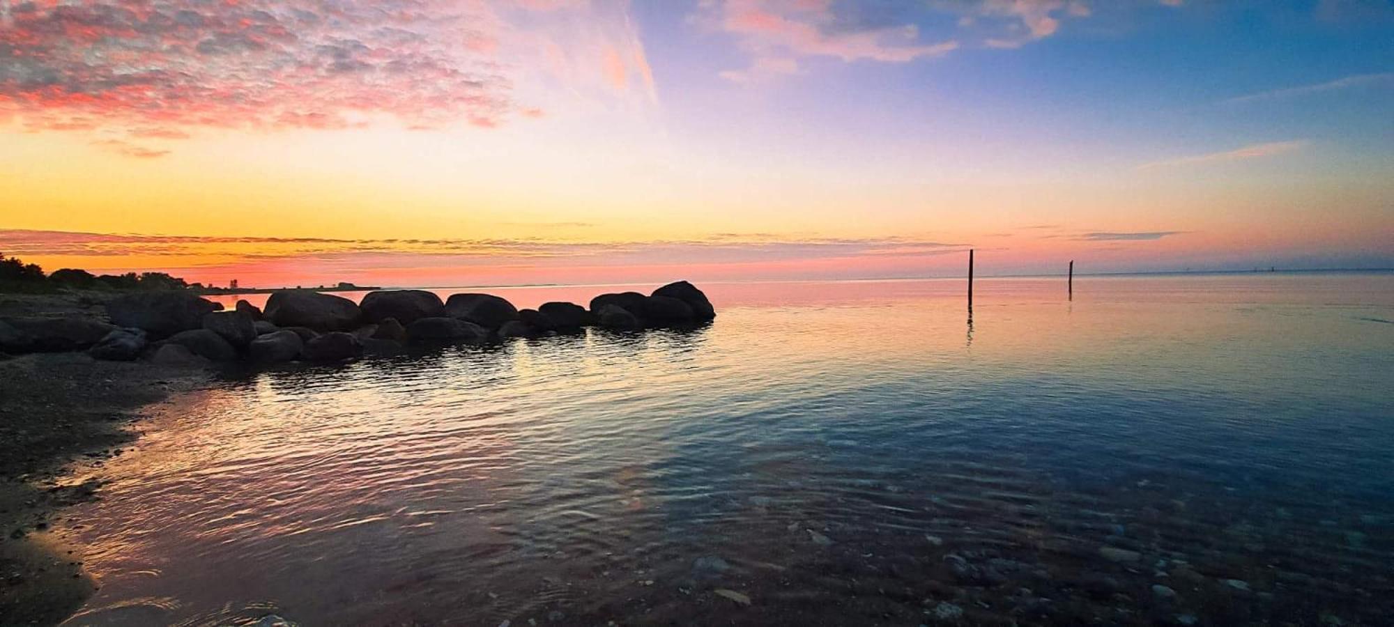 OstseeStrandHuus, einzigartige Seelage