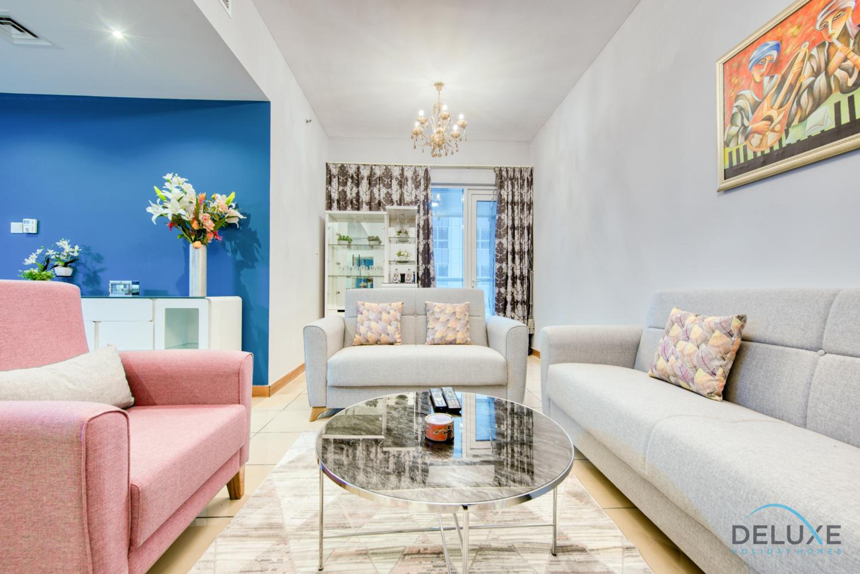 Delightful 1 Bedroom Apartment at Sulafa Tower, Dubai Marina by Deluxe Holiday Homes