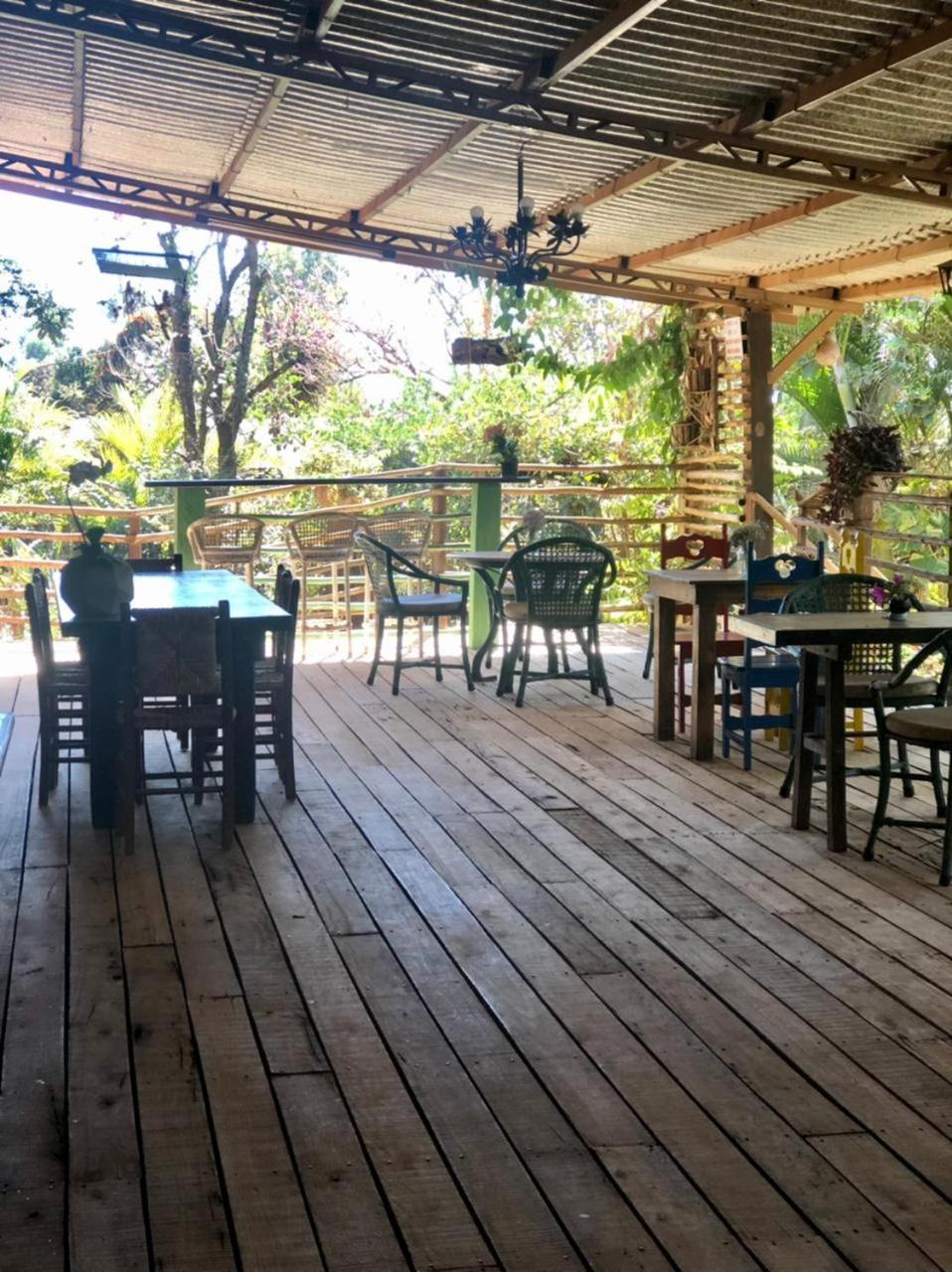 outdoor BBQ area