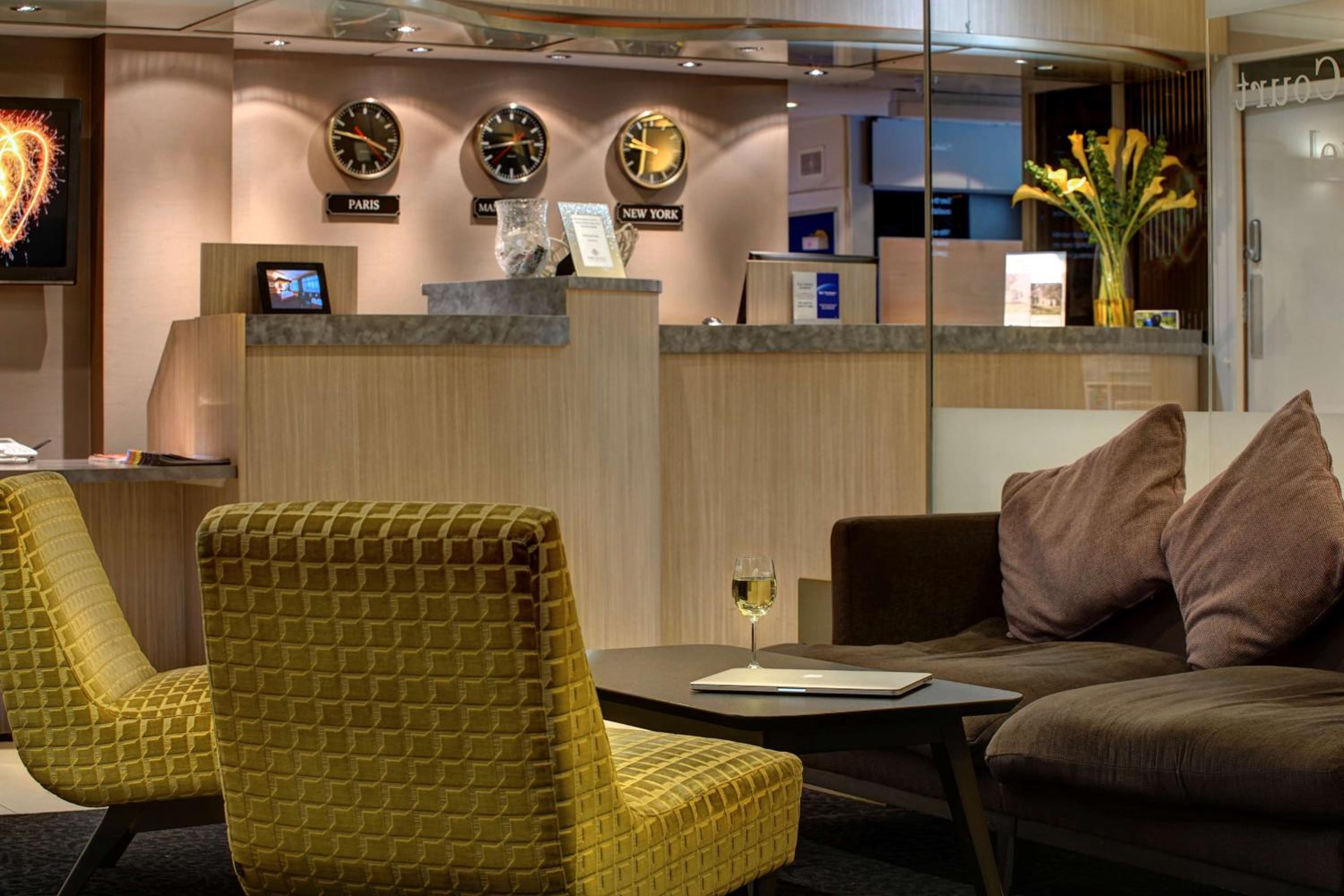 hotel reception