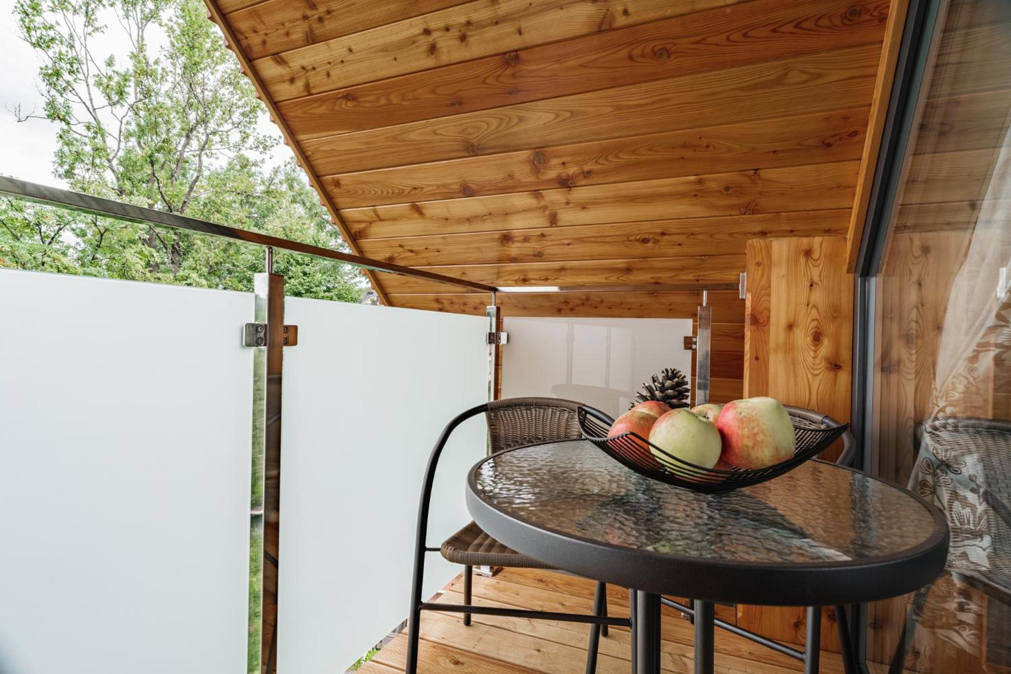 outdoor BBQ area