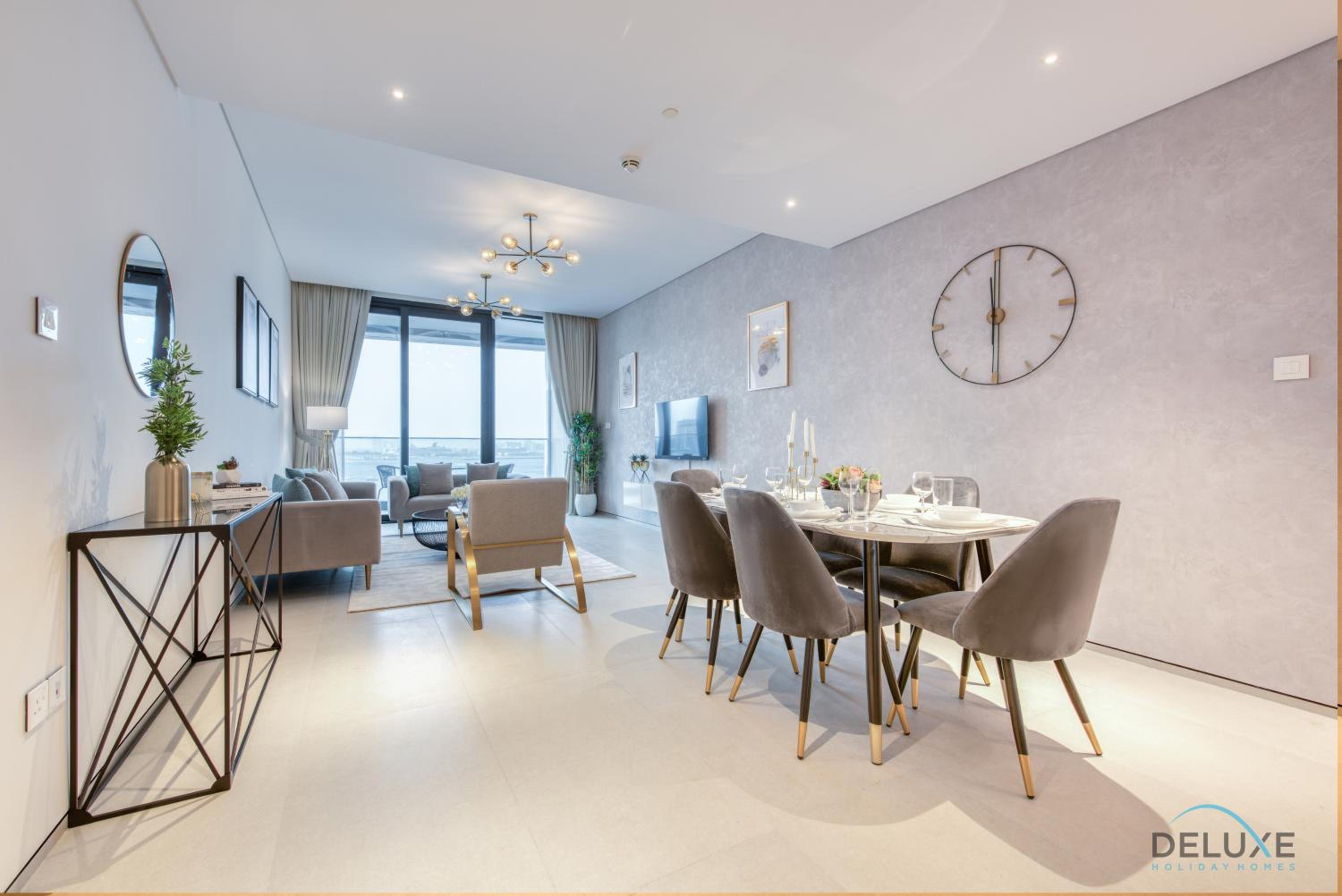 Pristine 2BR with Assistants Room at The Address Residences in JBR by Deluxe Holiday Homes