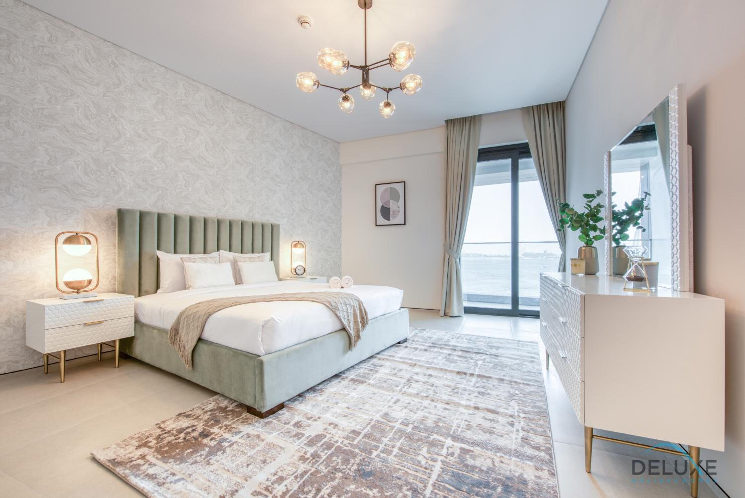 Pristine 2BR with Assistants Room at The Address Residences in JBR by Deluxe Holiday Homes