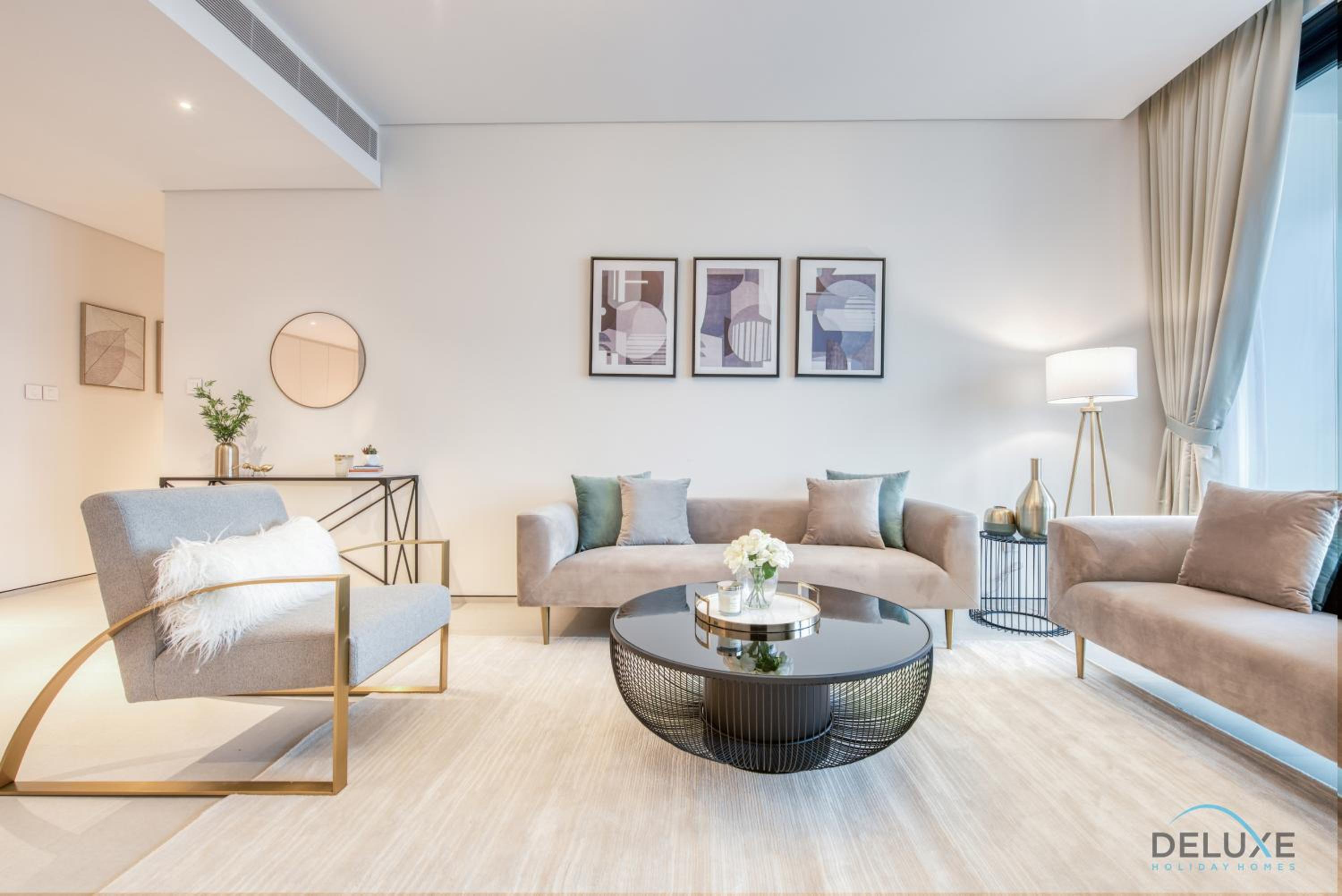 Pristine 2BR with Assistants Room at The Address Residences in JBR by Deluxe Holiday Homes