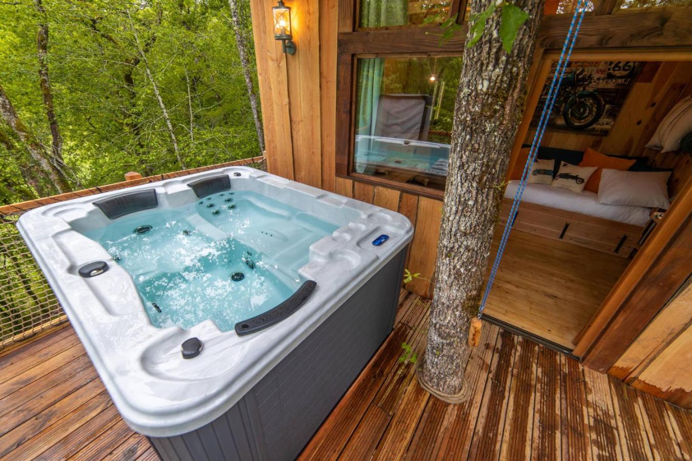 Nid'en'Ô cabanes et spa Lot et Dordogne view 4