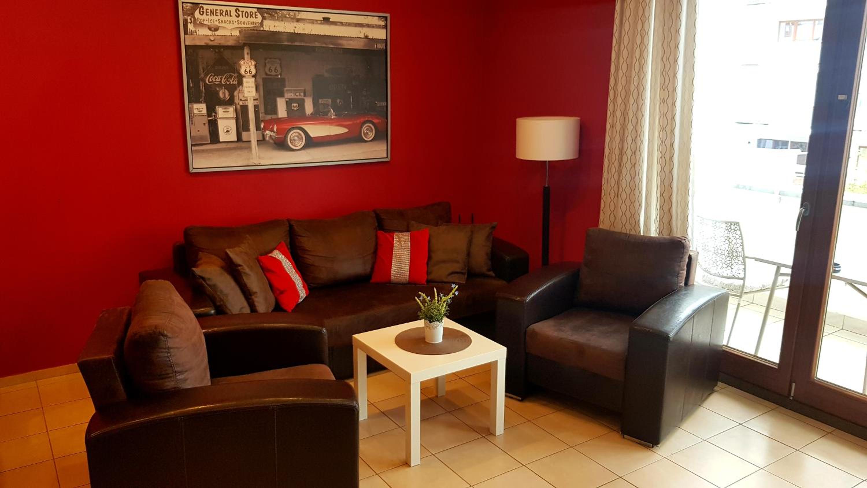 Frog Apartment - 2 bedrooms and living room view 4