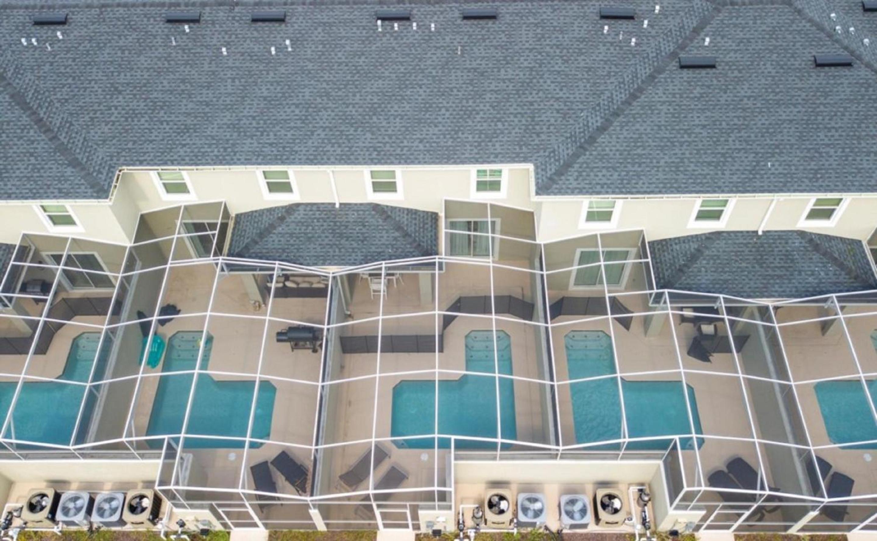 Awesome Four Bedrooms Townhouse with Pool at Champions Gate Resort 0432